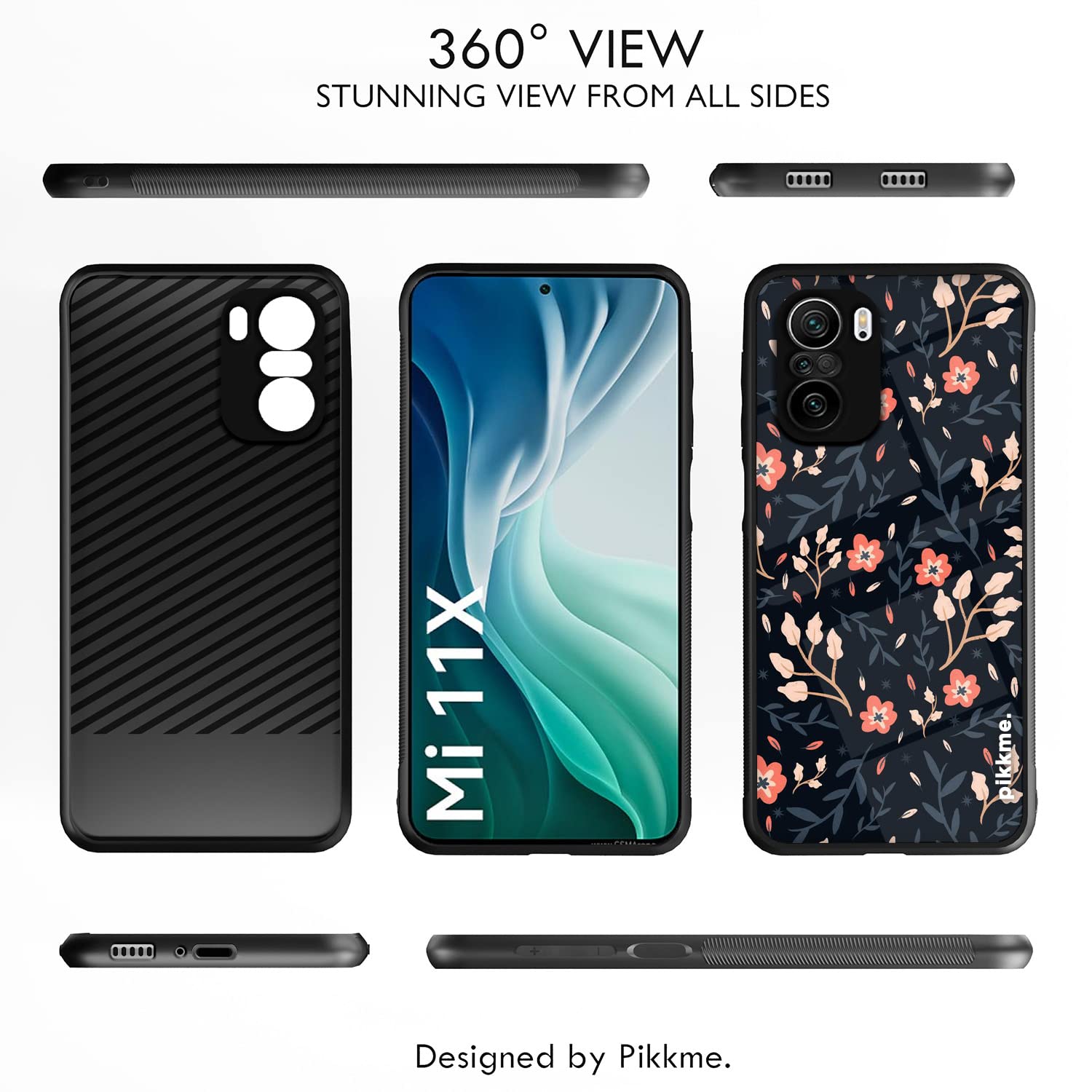 Mi 11X/11X Pro Flower mobile cover by Pikkme – photo 2