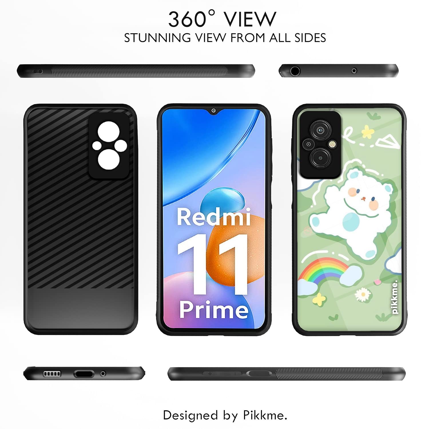 Hybrid Mobile back cover for Redmi 11 Prime 4G – Pikkme – photo 2