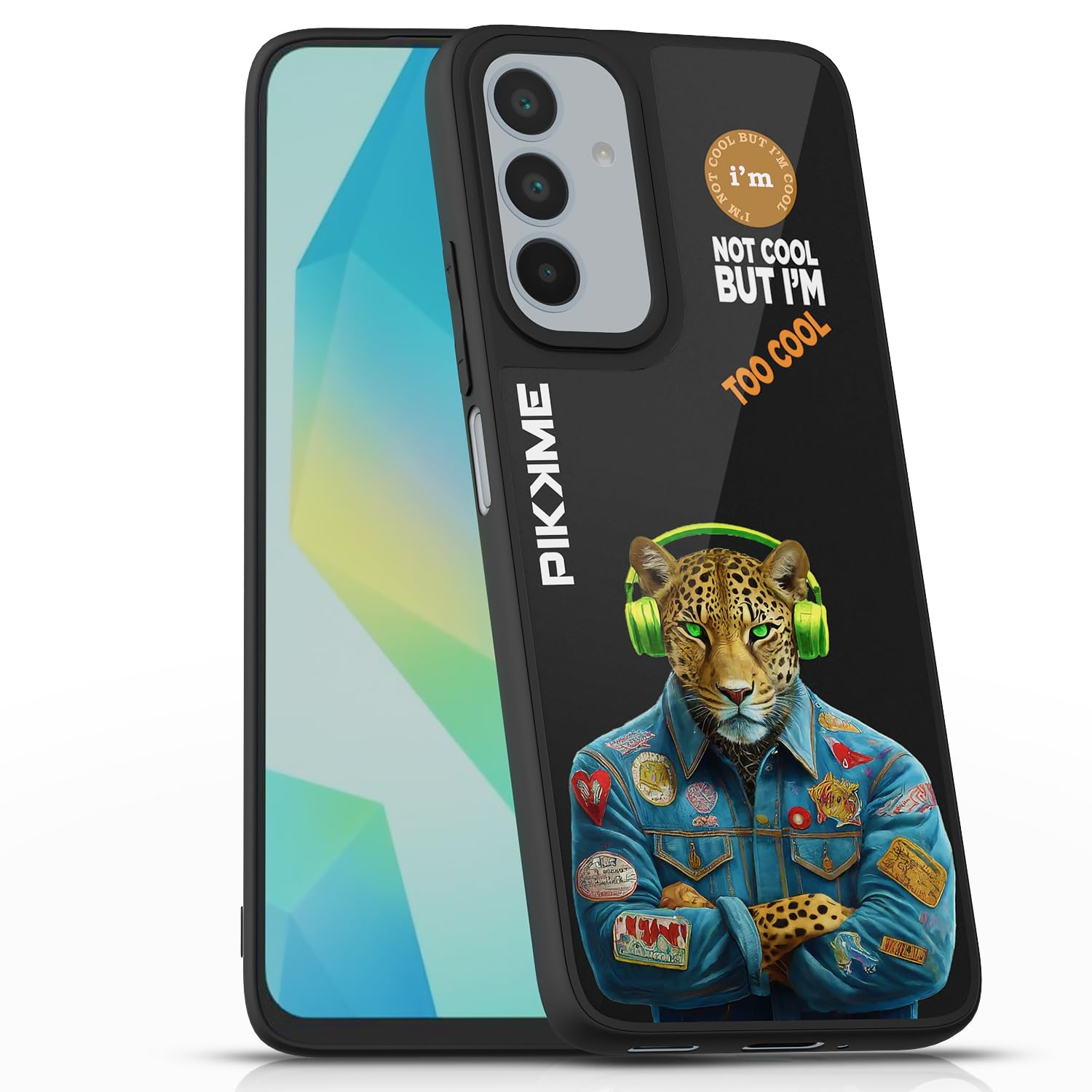 Samsung A16 5G Leopard Swag phone cover by Pikkme