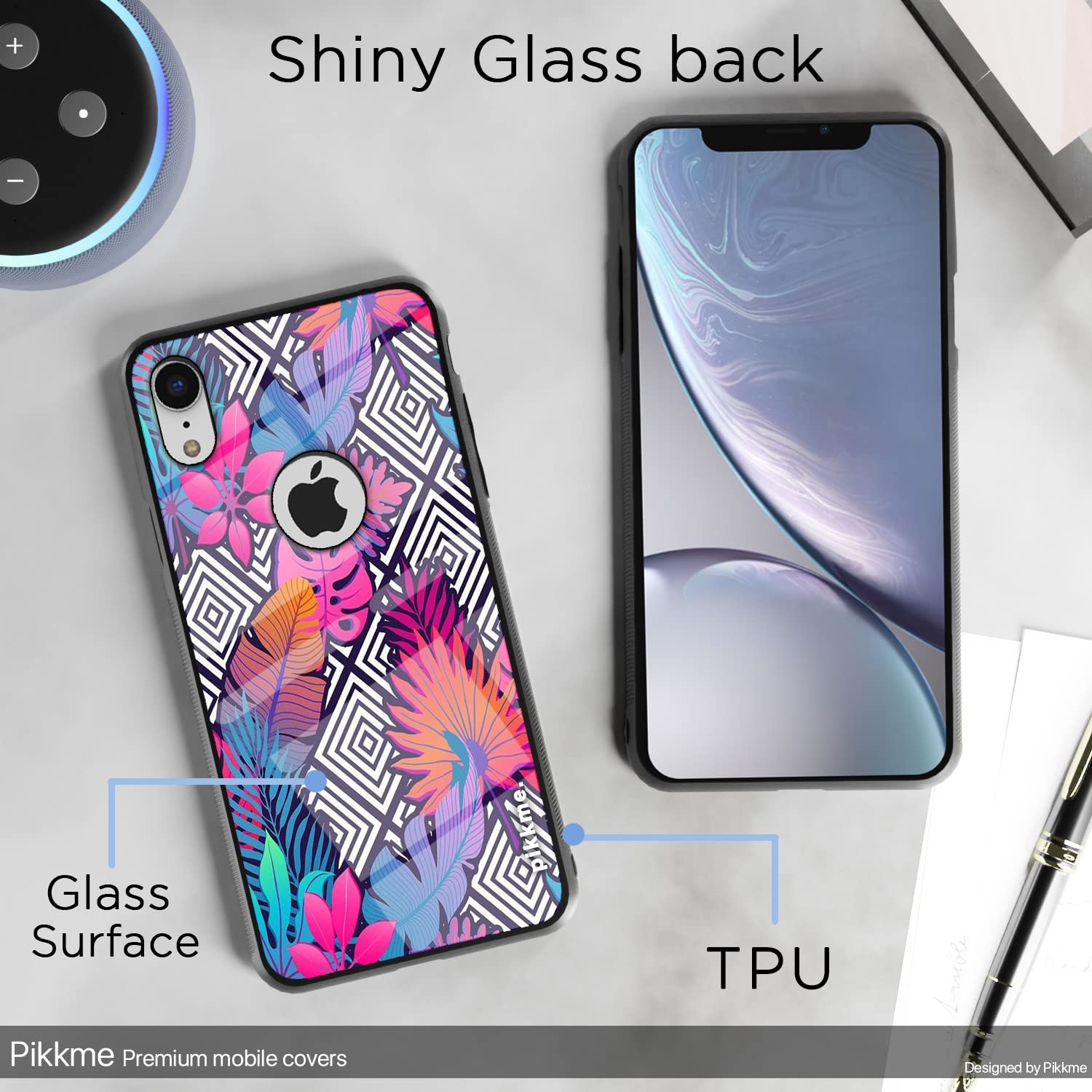 Pikkme iPhone XR Flower mobile cover – photo 3