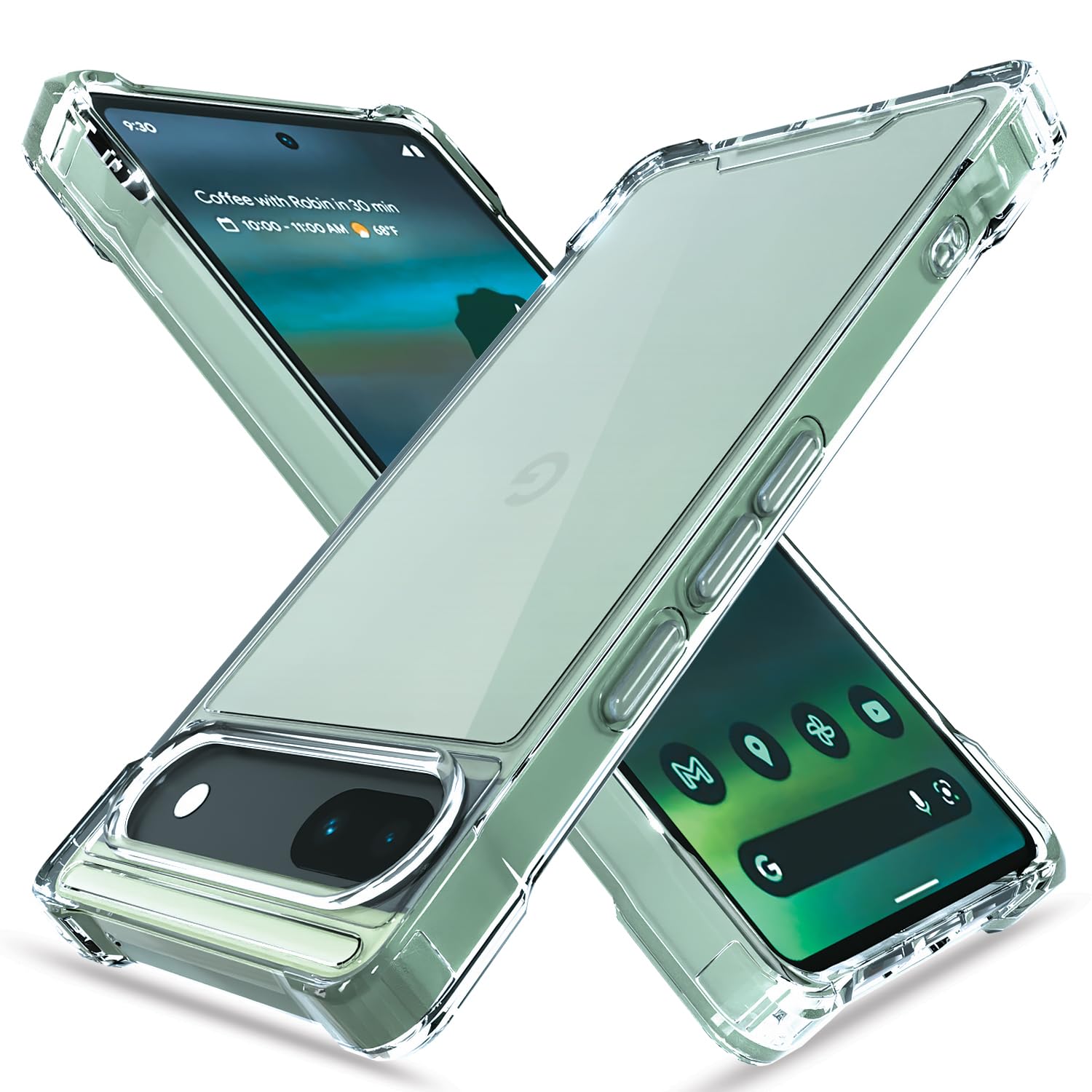 Google Pixel 6A 5G back cover in transparent by Pikkme
