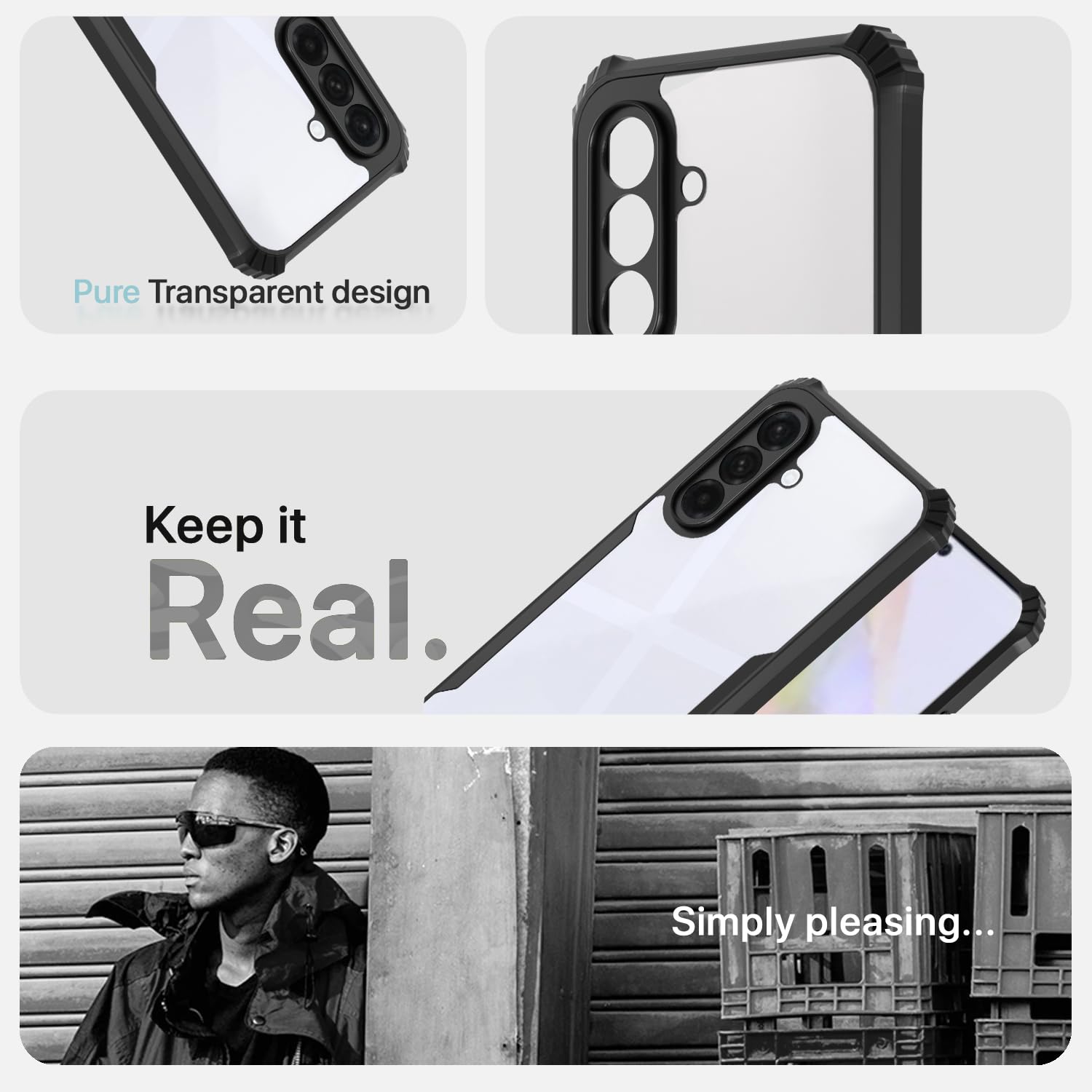 Pikkme black back cover for Samsung A26 5G – photo 4