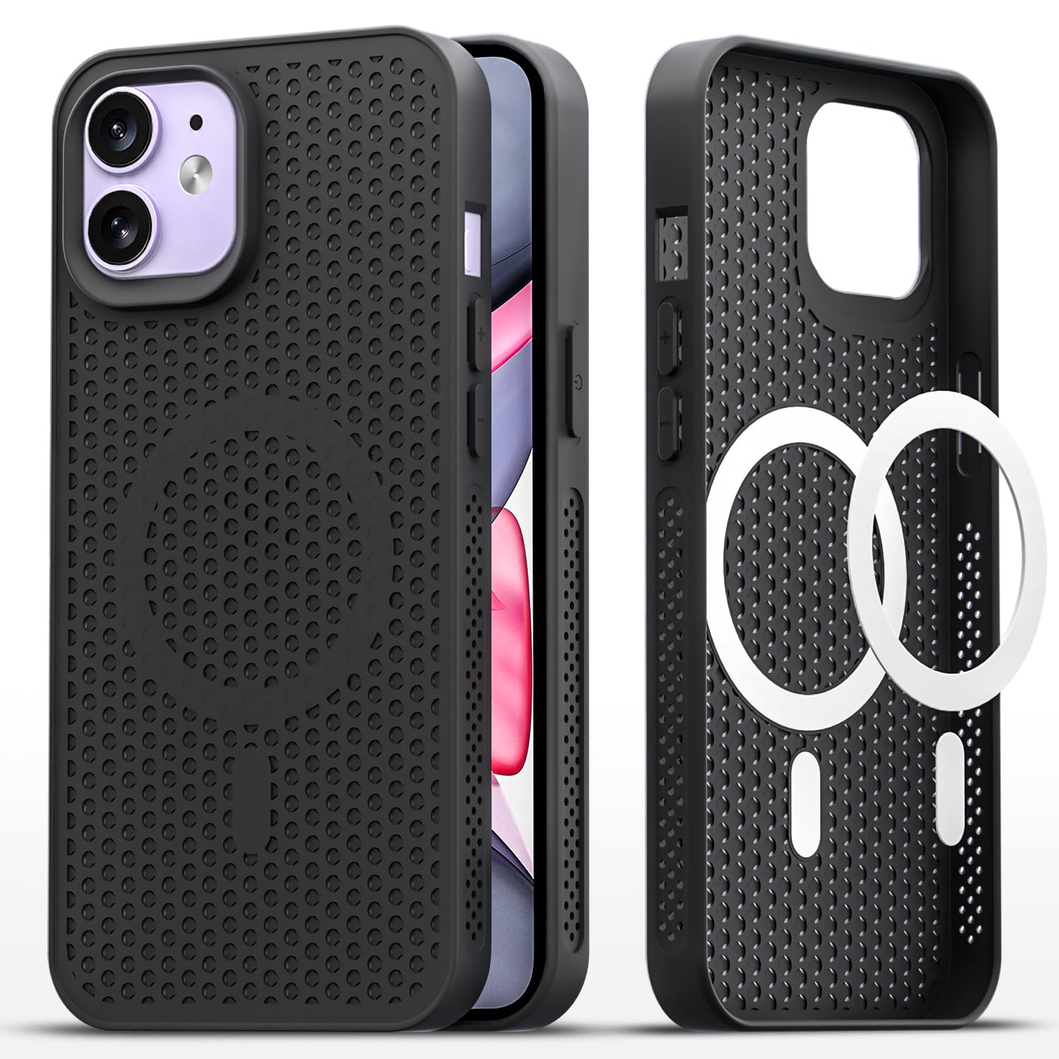 iPhone 11 mobile cover in black by Pikkme