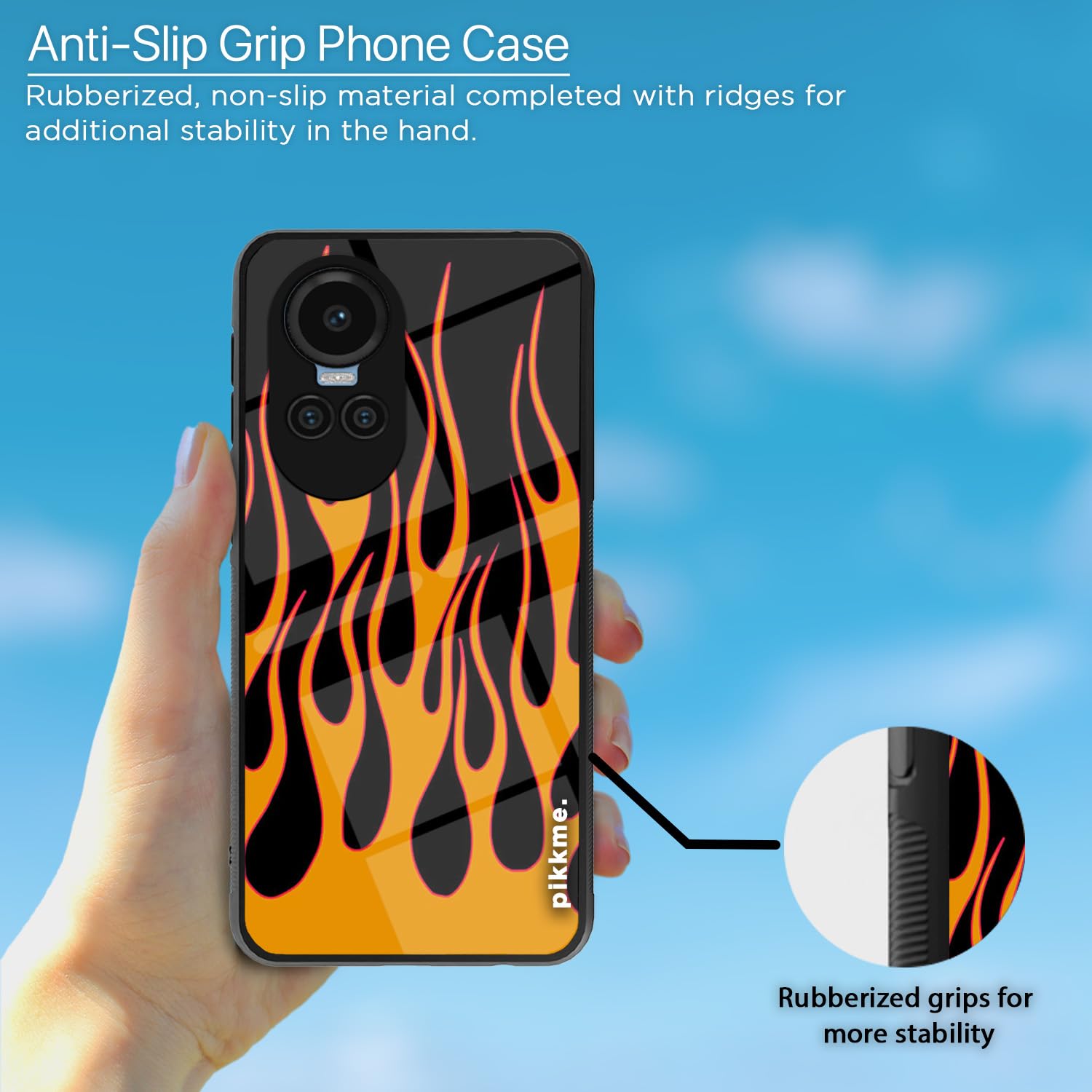 Oppo Reno 10 5G Hybrid mobile back cover by Pikkme – photo 5