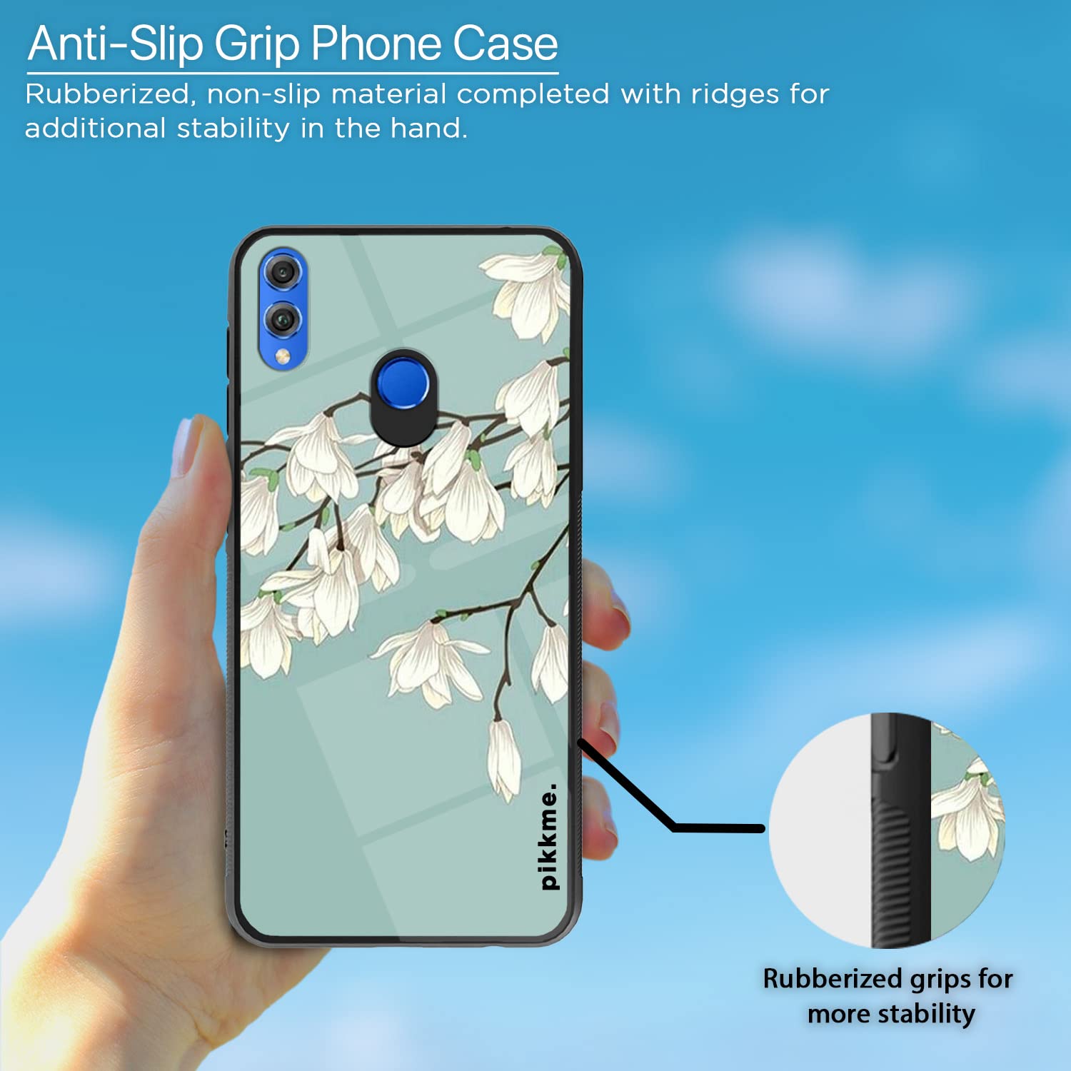 Pikkme Honor 8X Flower back cover – photo 5