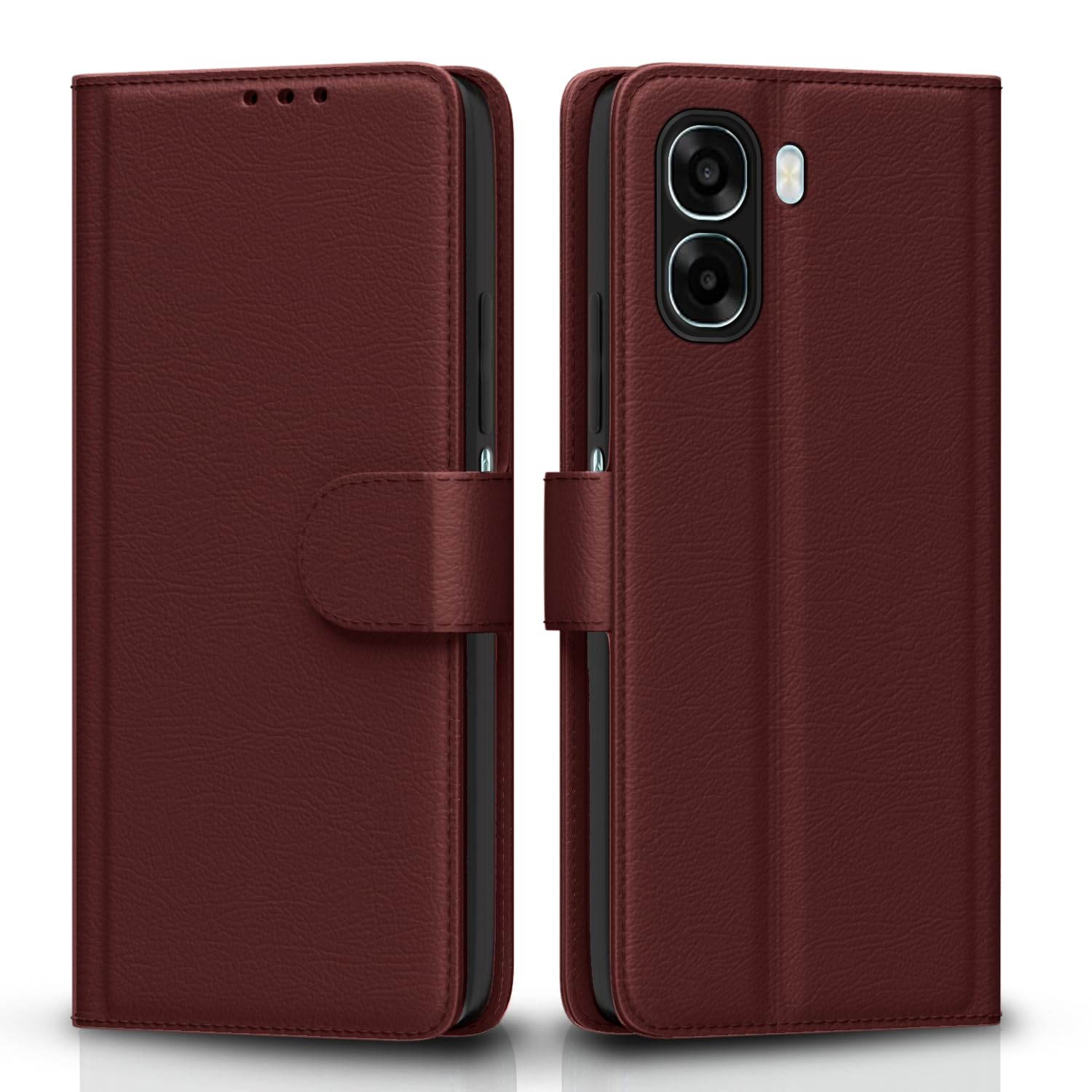 Brown mobile flip cover for Oppo A6X 5G – Pikkme