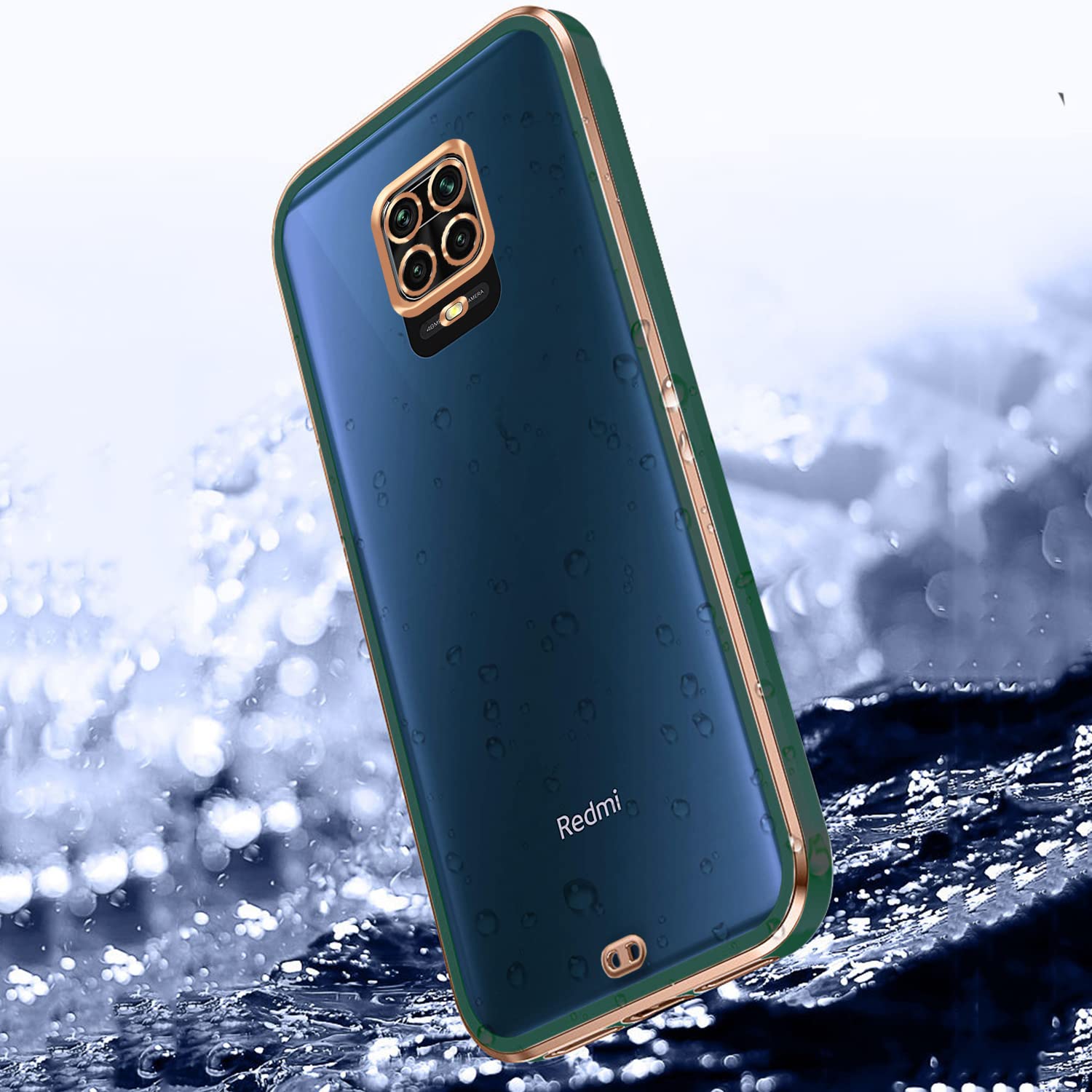 Redmi Note 10 Lite/Note 9 Pro/Note 9 Pro Max back cover in green by Pikkme – photo 2