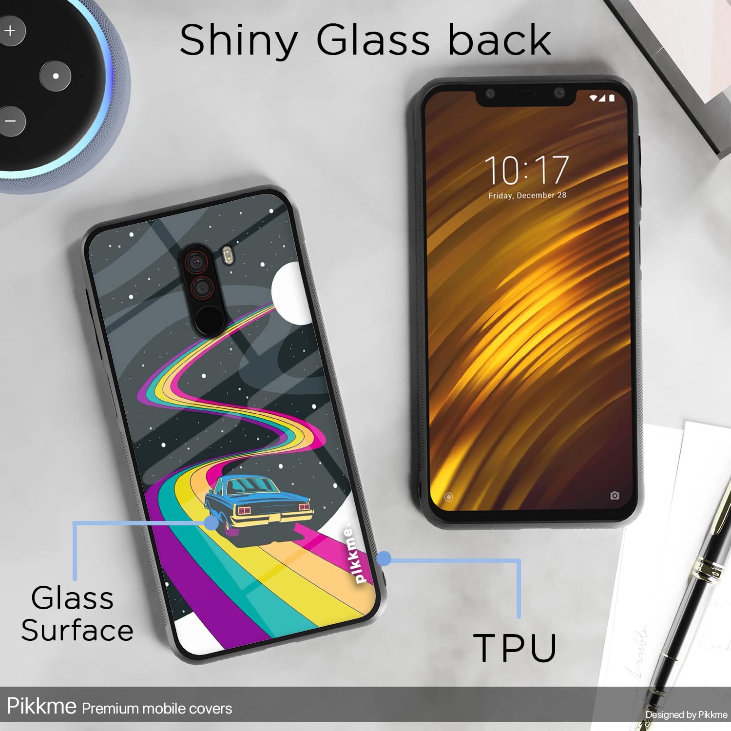 Poco F1 Hybrid mobile back cover by Pikkme – photo 3