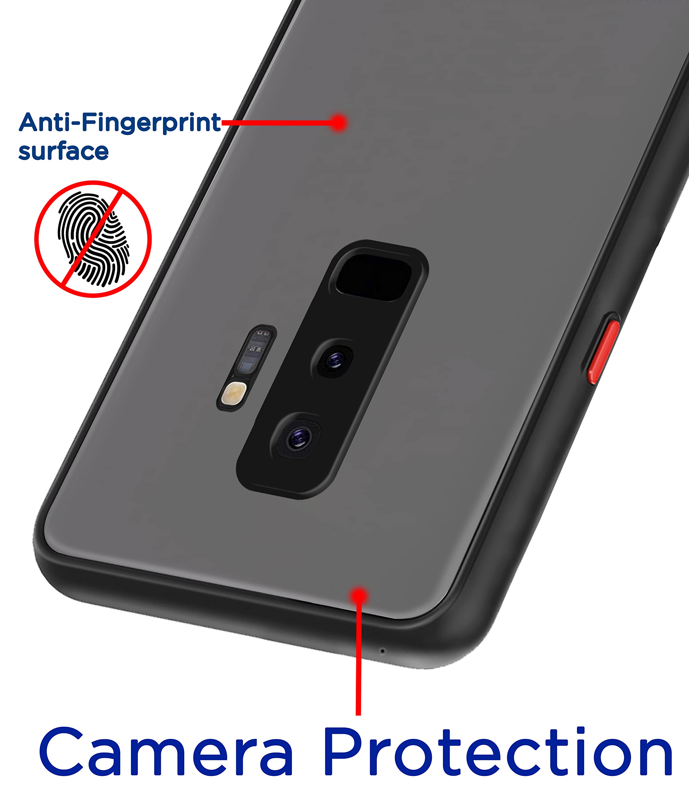 Pikkme black Hybrid mobile back cover for Samsung S9 Plus/S9 – photo 2