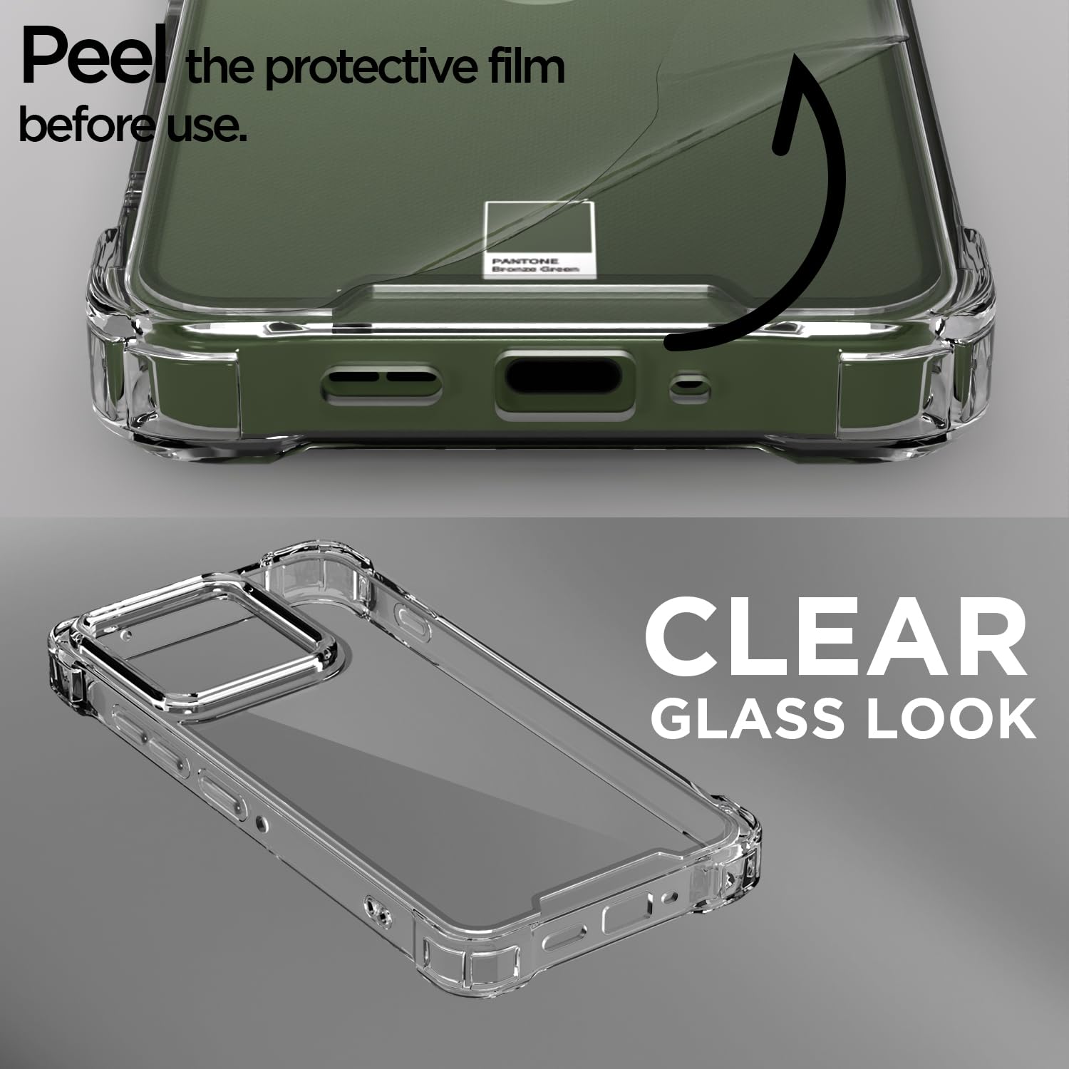 Pikkme Moto Edge 70 5G transparent back cover – photo 3