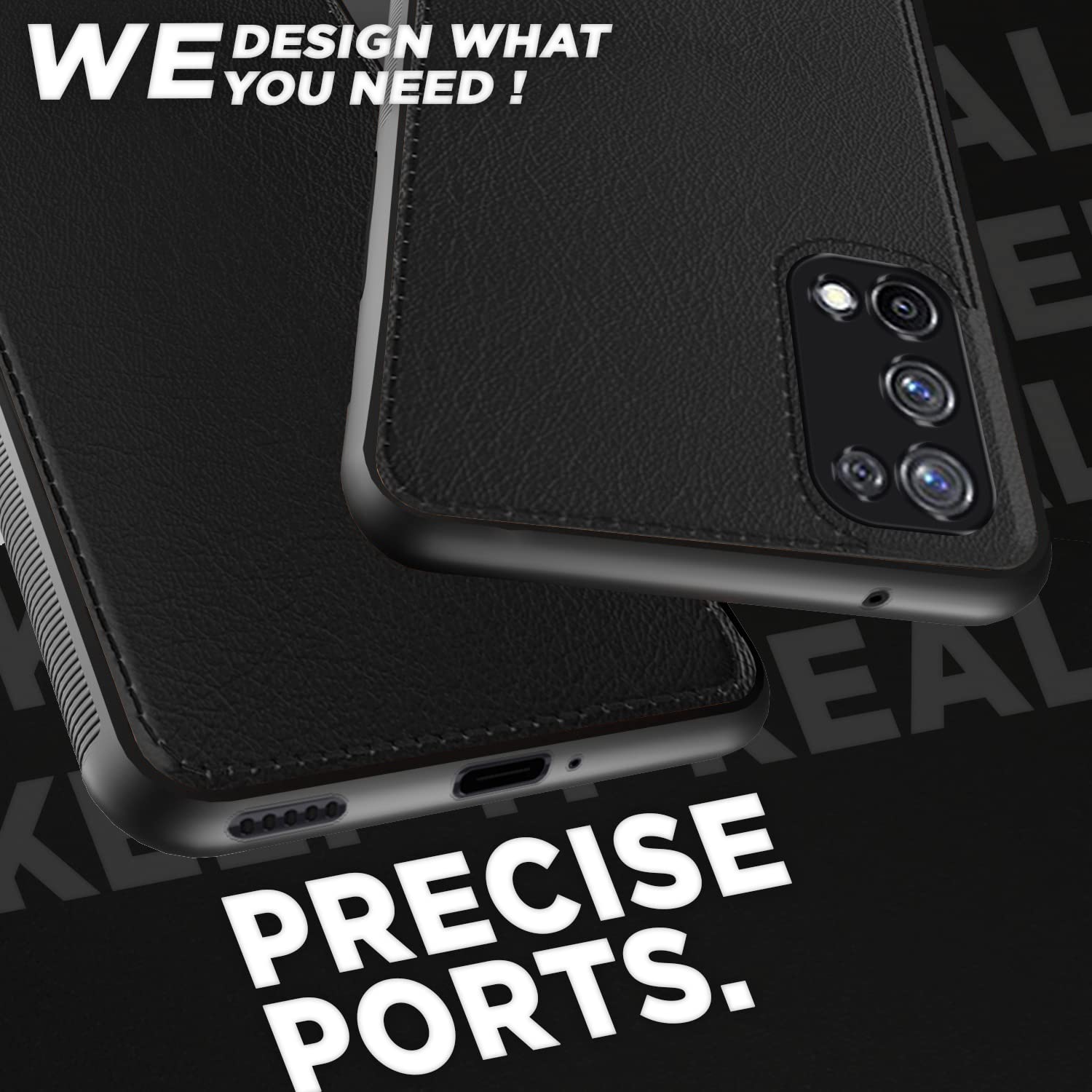 Pikkme black mobile back cover for Realme X7 5G – photo 4