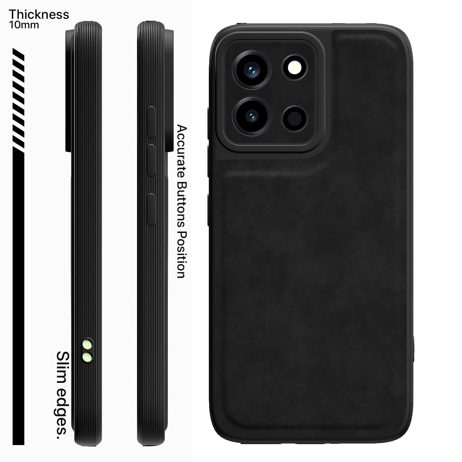 OnePlus Nord 6 5G mobile back cover in black by Pikkme – photo 3
