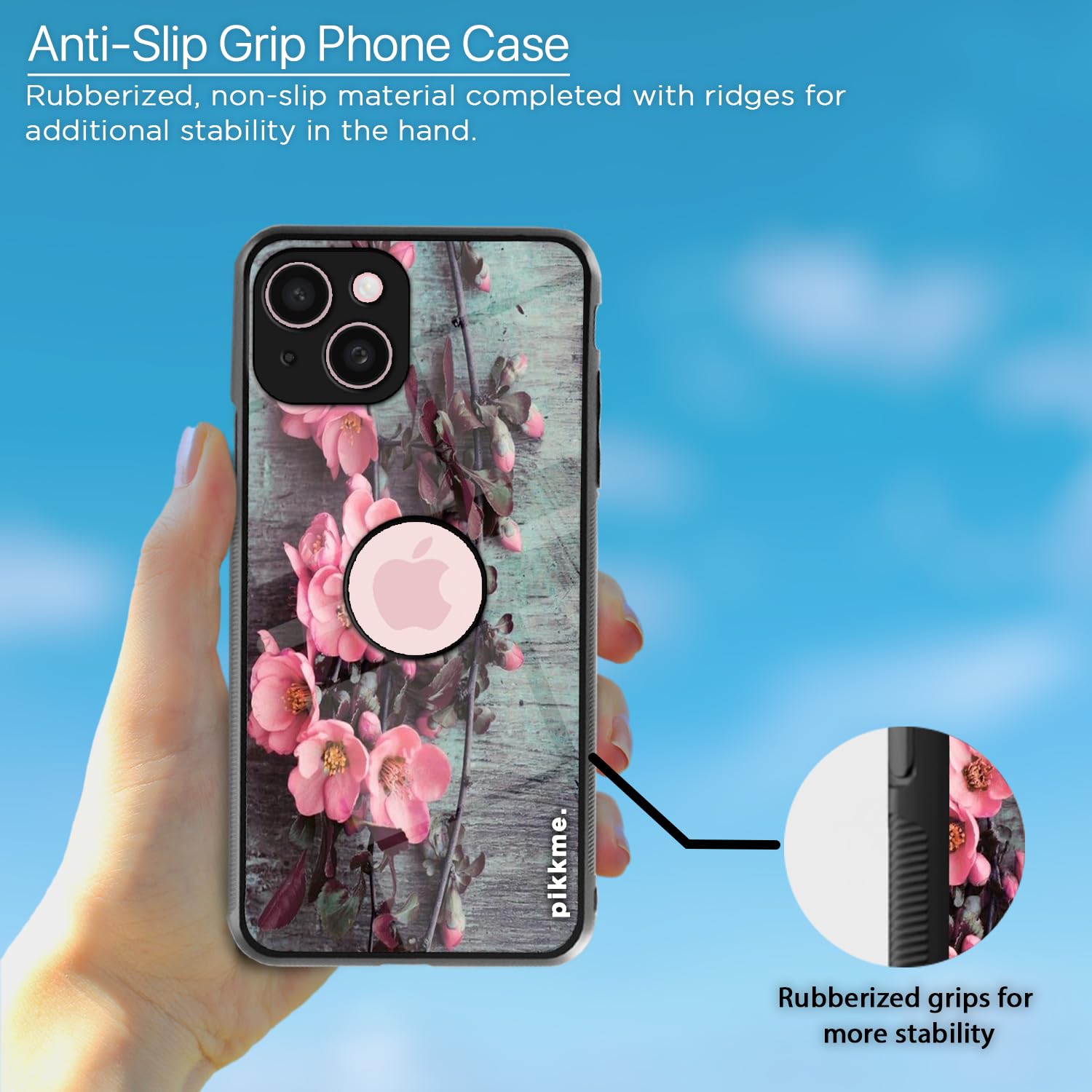 Pikkme iPhone 15 Flower phone cover – photo 5