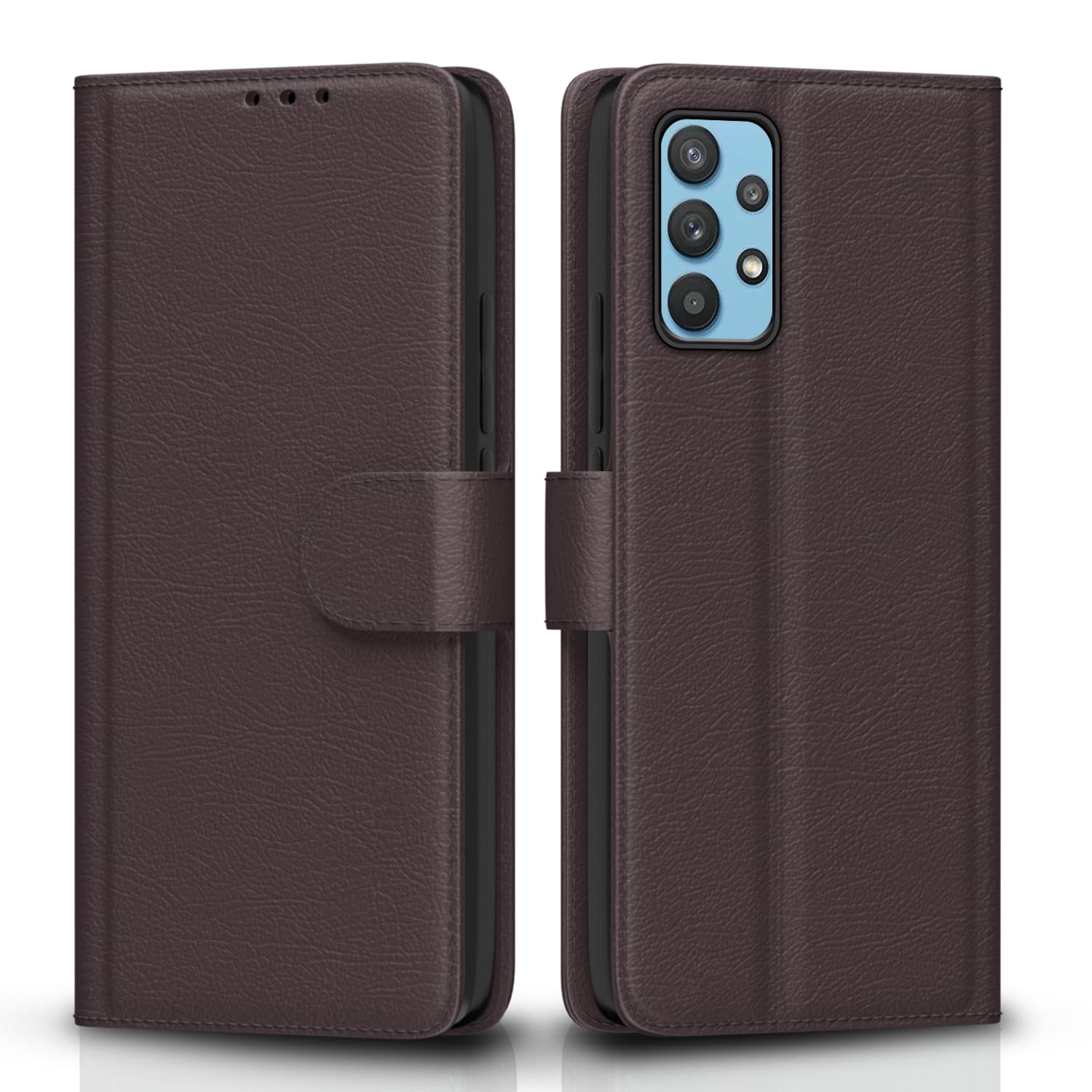 Pikkme Samsung M32/A32 5G coffee flip cover