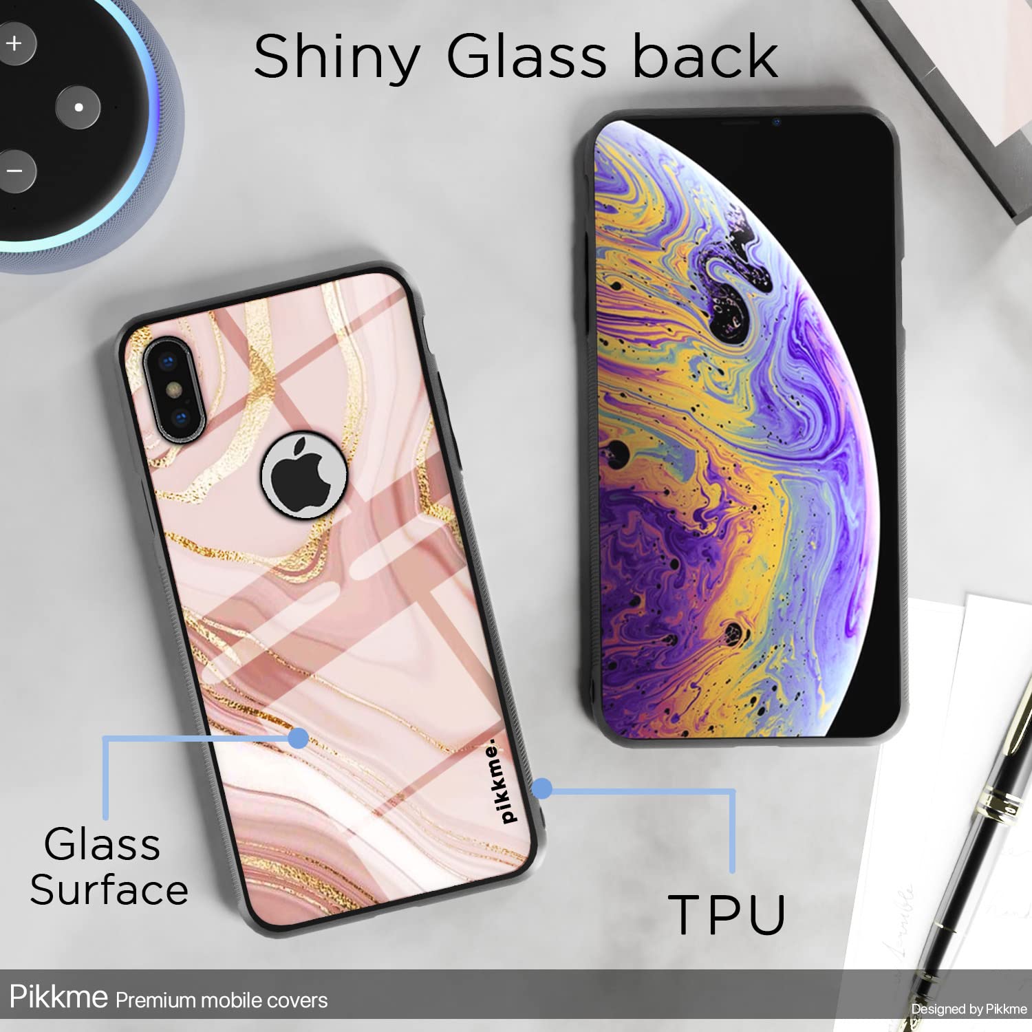 iPhone X/XS Hybrid phone cover by Pikkme – photo 3