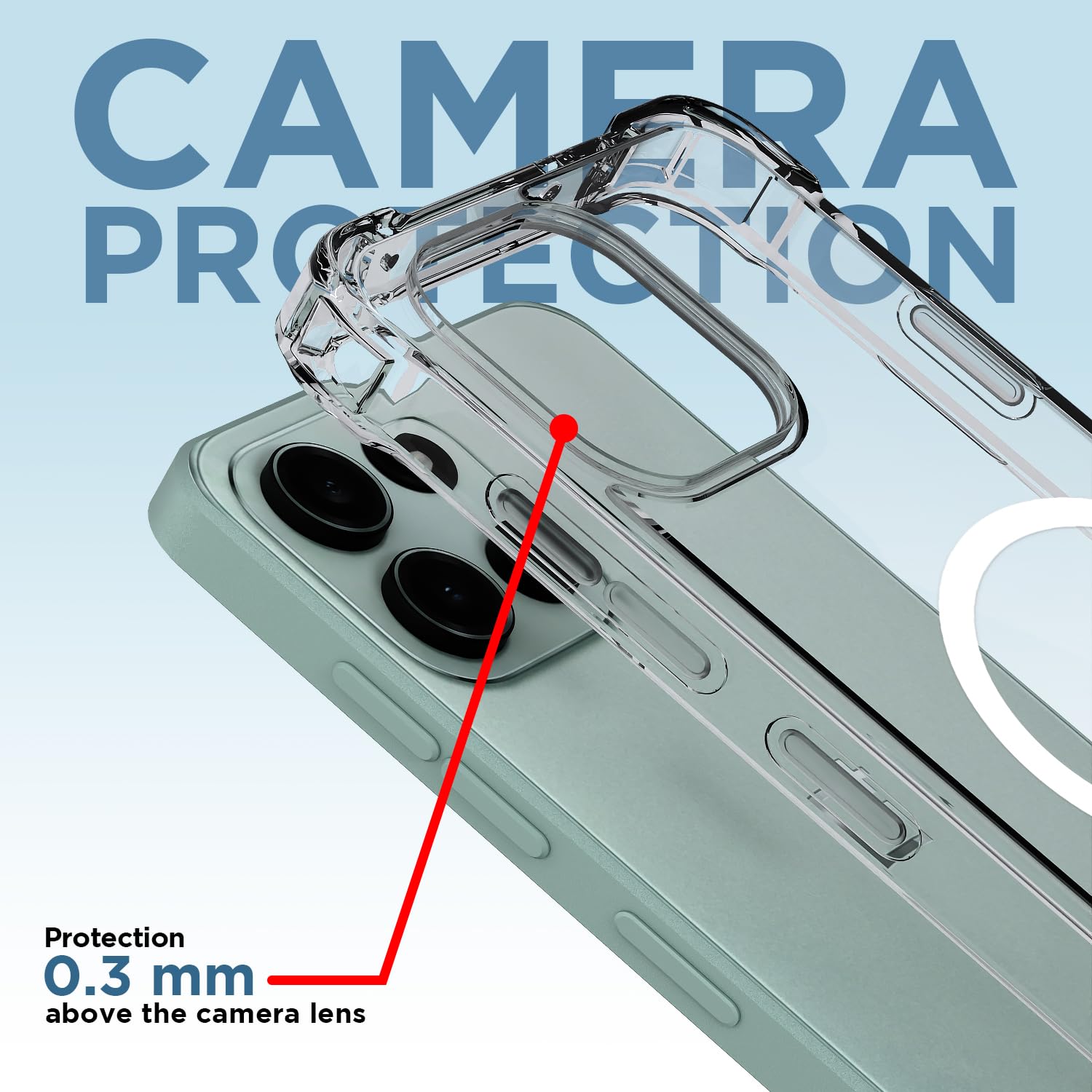 OnePlus Nord 6 5G mobile cover in transparent mag-safe by Pikkme – photo 5