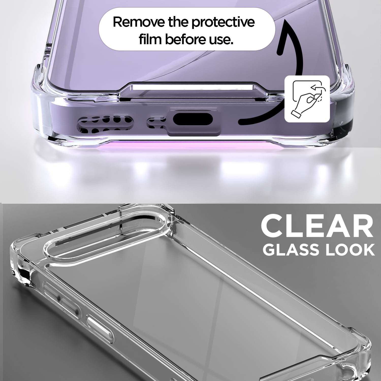 Pikkme transparent mobile cover for Vivo X300 FE 5G – photo 3