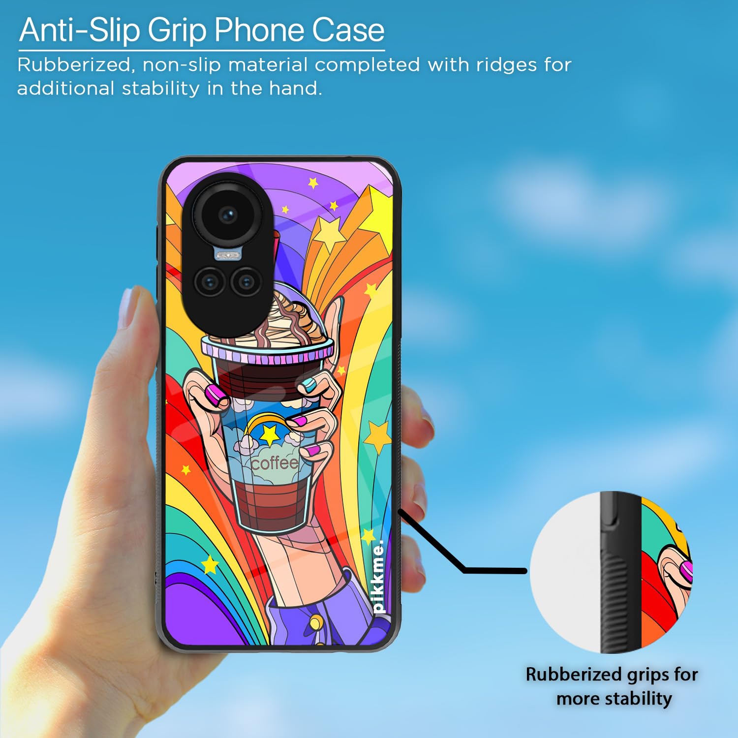 Oppo Reno 10 Pro 5G Hybrid mobile cover by Pikkme – photo 5
