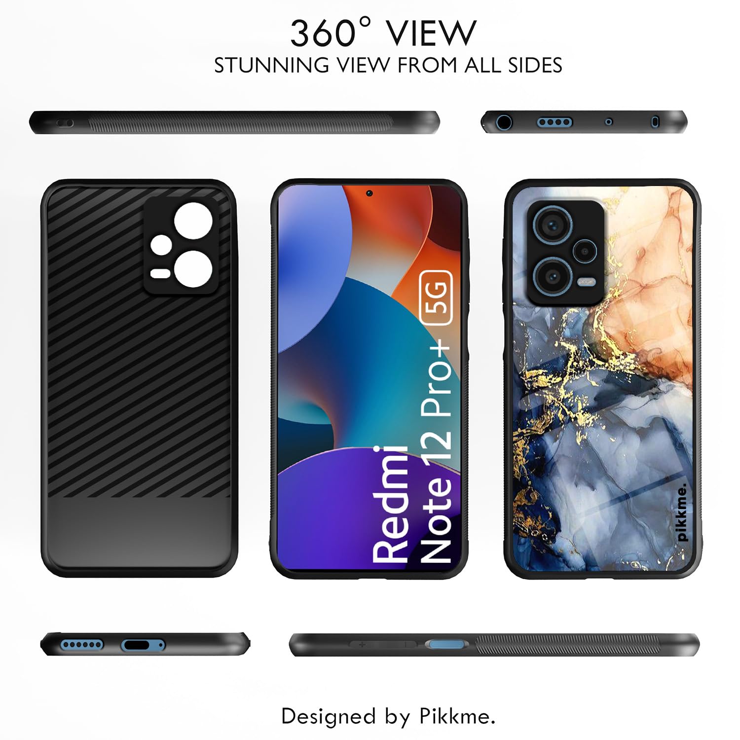 Hybrid Mobile back cover for Redmi Note 12 Pro Plus 5G – Pikkme – photo 2