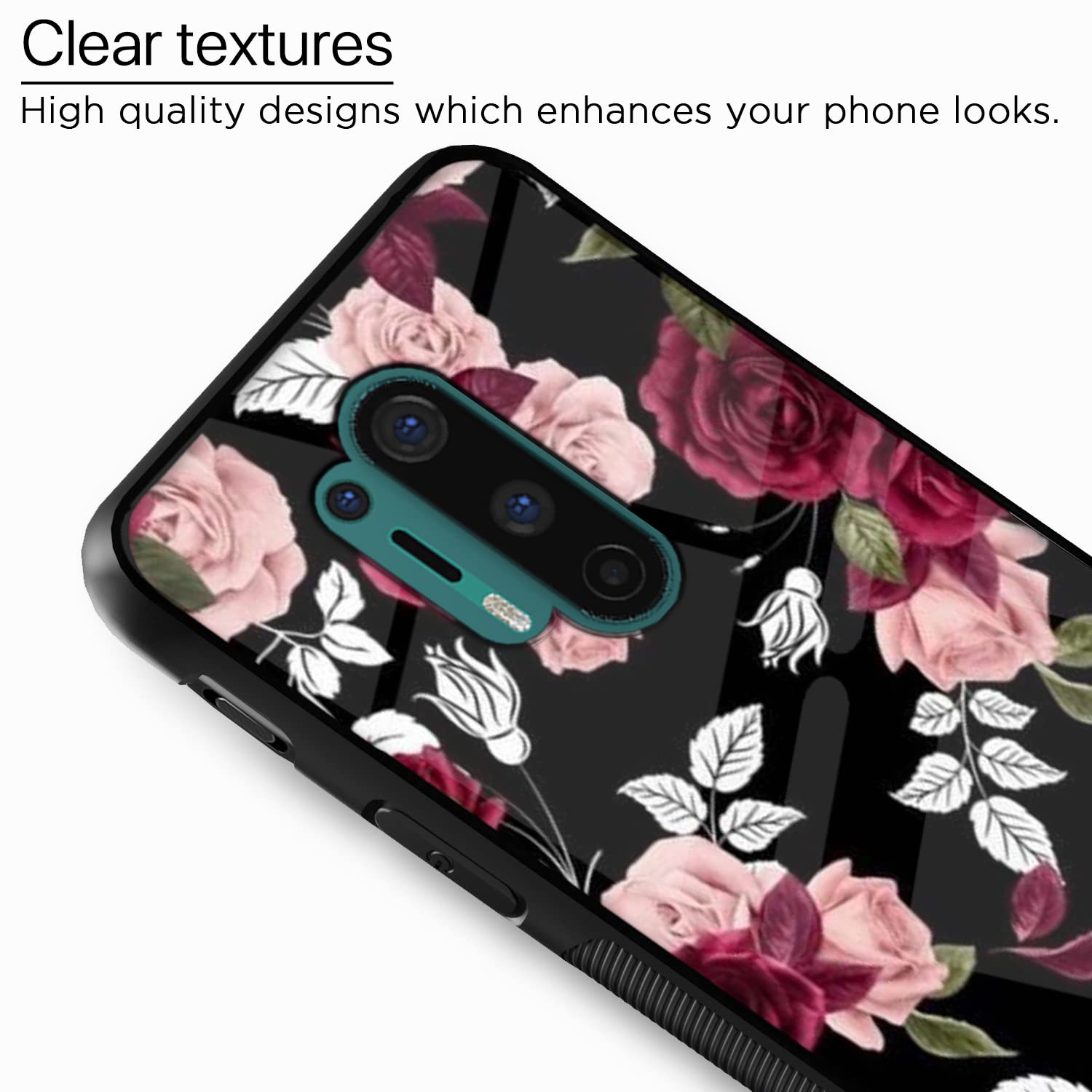 Pikkme Flower phone cover for OnePlus 8 Pro – photo 4