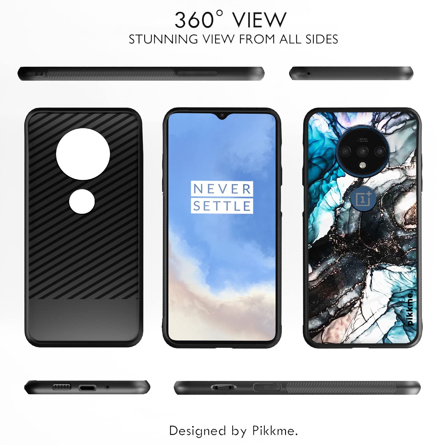 OnePlus 7T Hybrid back cover by Pikkme – photo 2