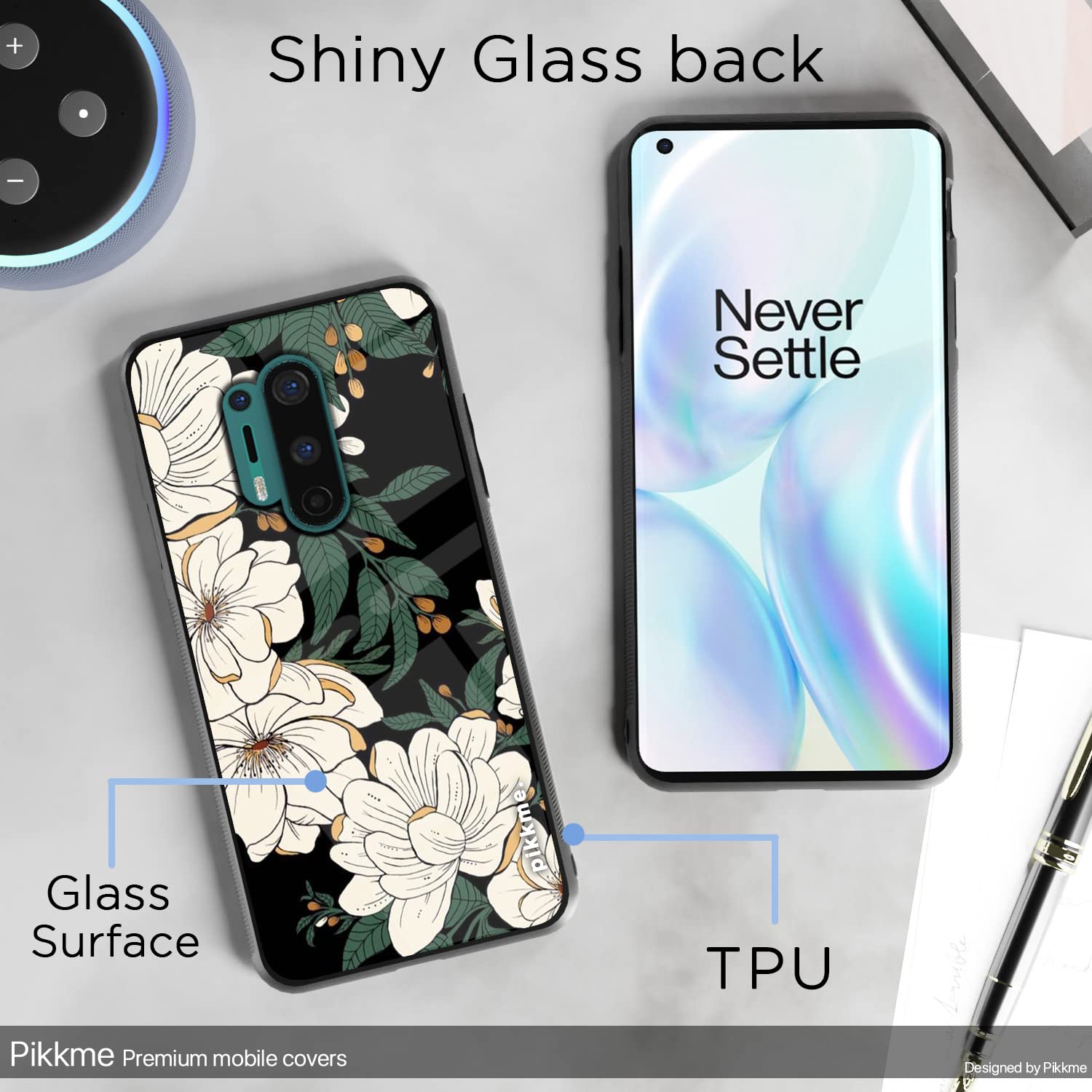 OnePlus 8 Pro Flower back cover by Pikkme – photo 3