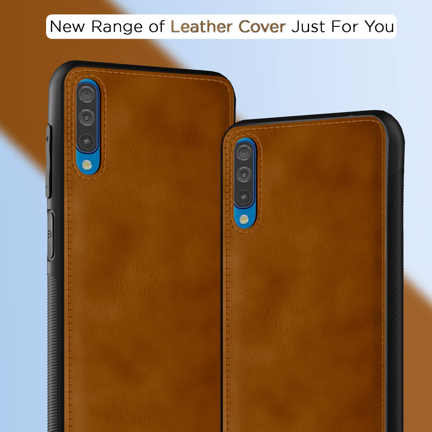 Pikkme Samsung Galaxy A50 / A30s / A50s Leatherback Back Case | Brown