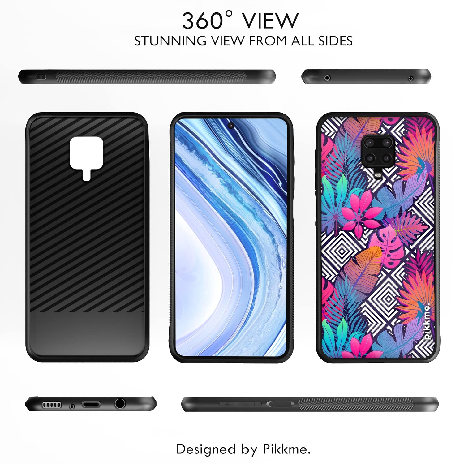 Pikkme Redmi Note 9 Pro/Note 9 Pro Max/Note 10 Lite Flower mobile back cover – photo 2