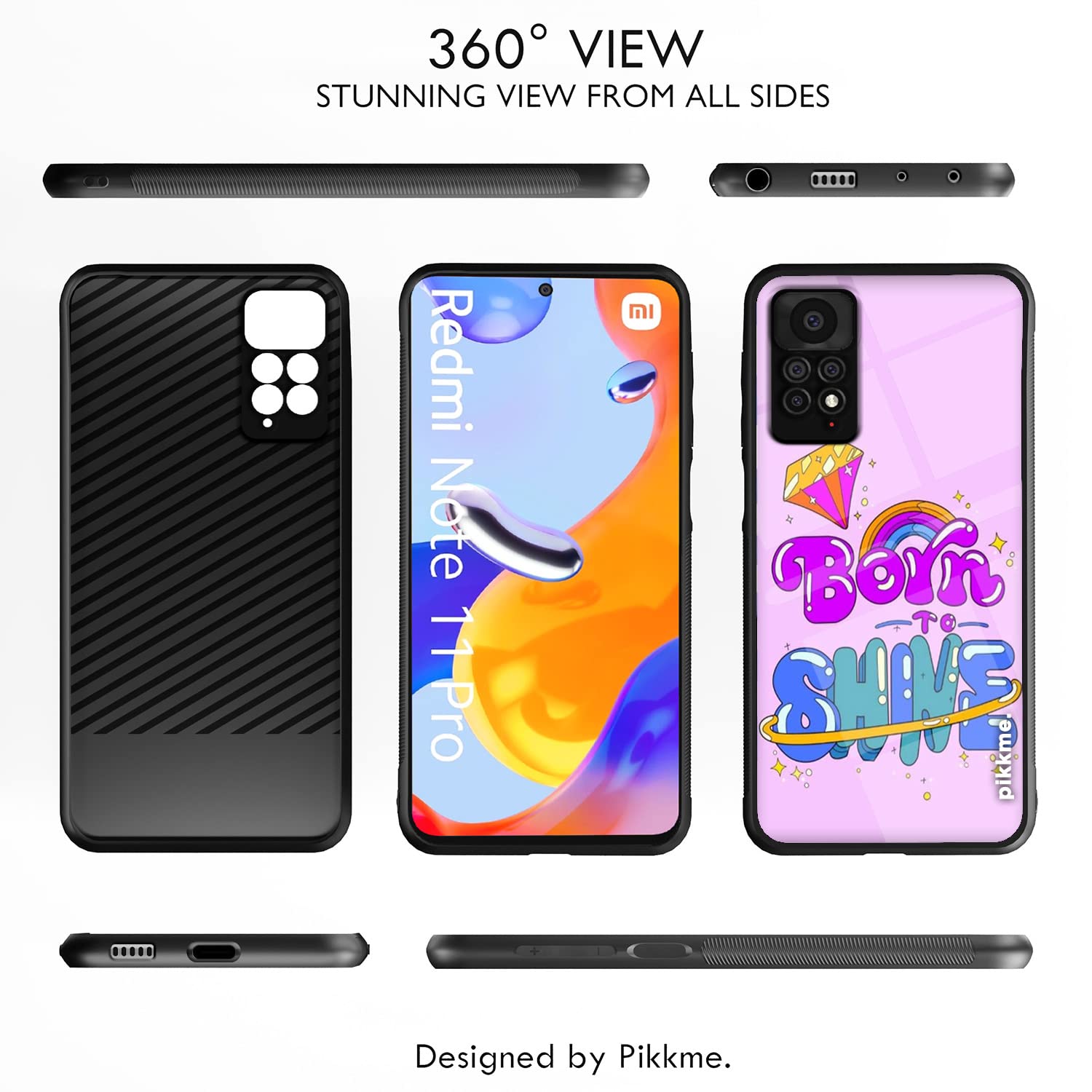 Pikkme Redmi Note 11 Pro/Note 11 Pro Plus 5G Hybrid mobile back cover – photo 2