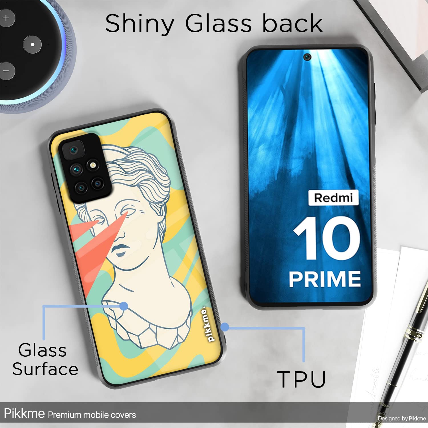 Redmi 10 Prime Hybrid phone cover by Pikkme – photo 3