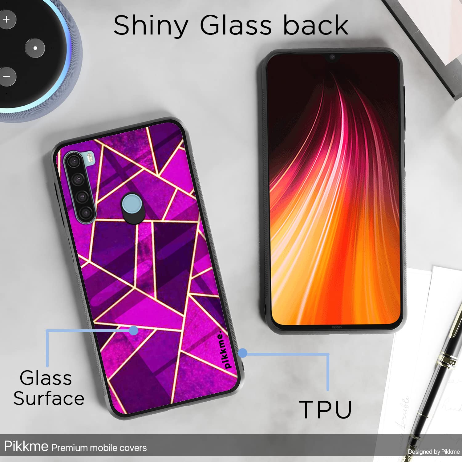 Redmi Note 8 Hybrid mobile cover by Pikkme – photo 3