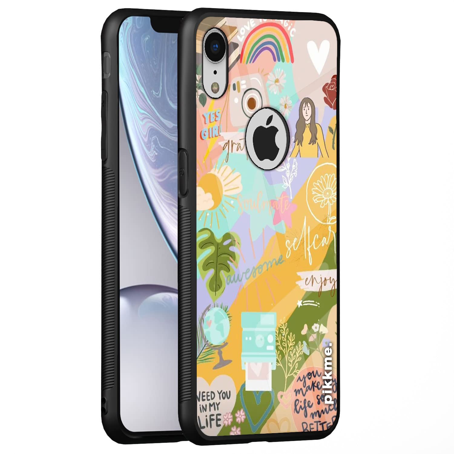 Pikkme iPhone XR Hybrid mobile cover