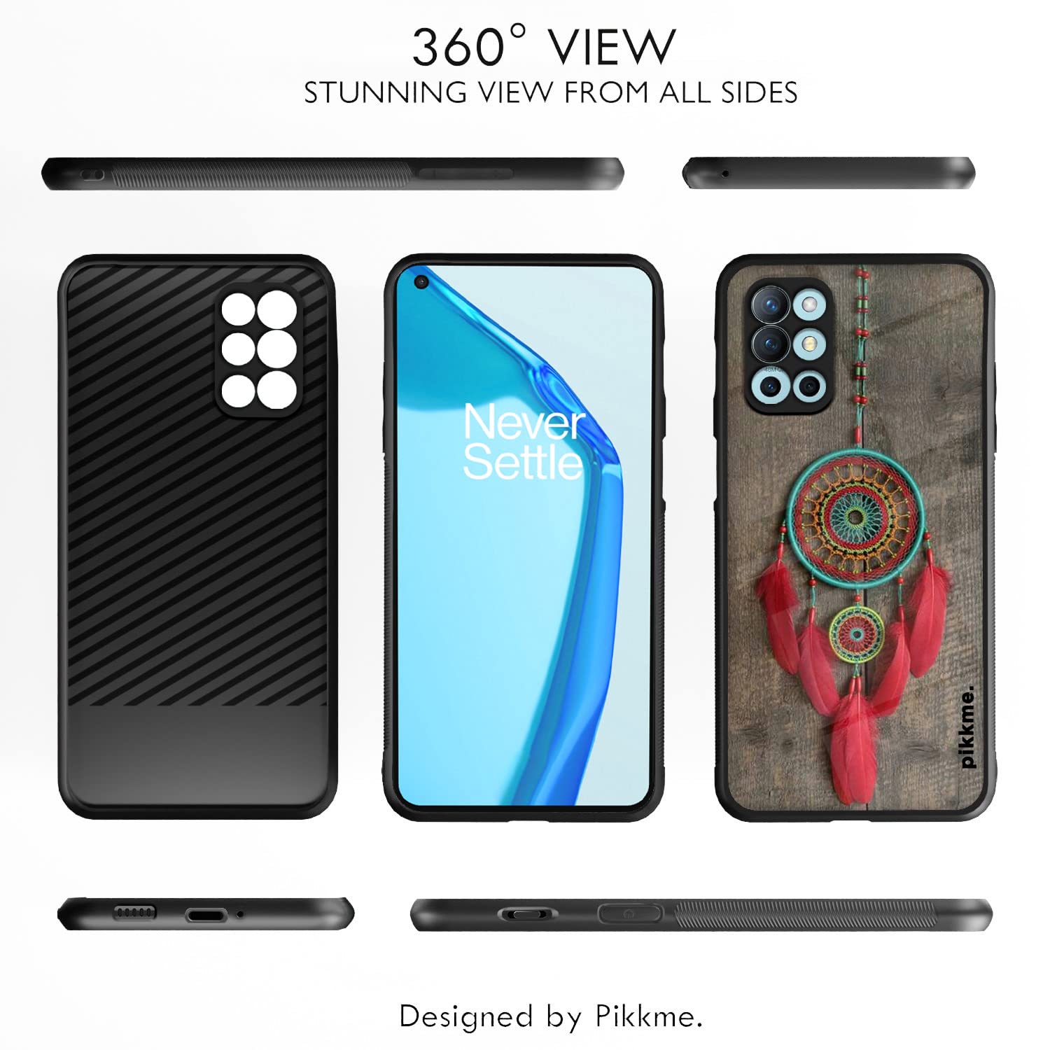 Pikkme OnePlus 8T Flower back cover – photo 2