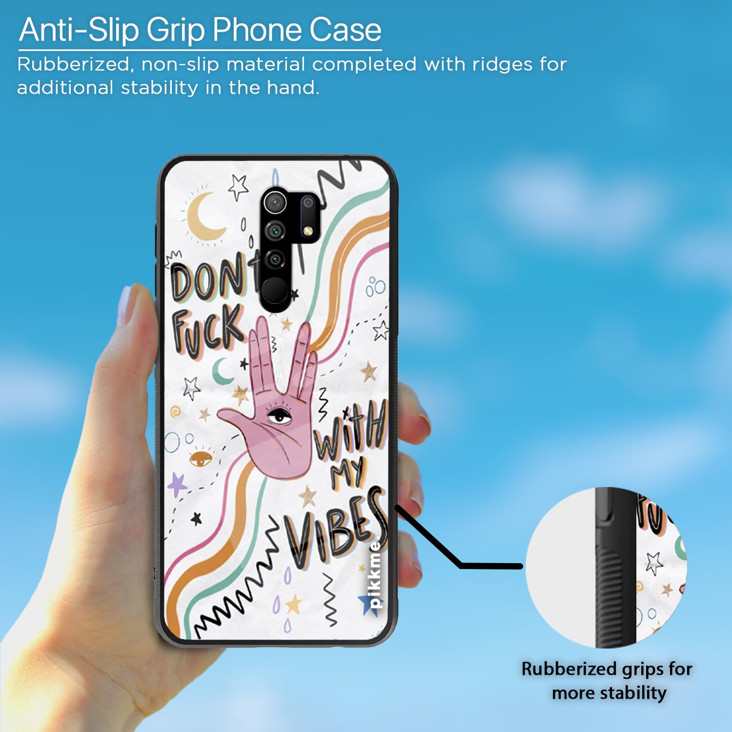 Pikkme Hybrid mobile cover for Redmi 9 Prime – photo 5