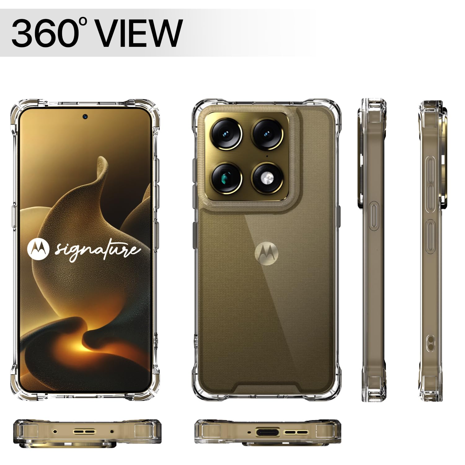 Pikkme transparent mobile back cover for Moto Signature 5G – photo 7