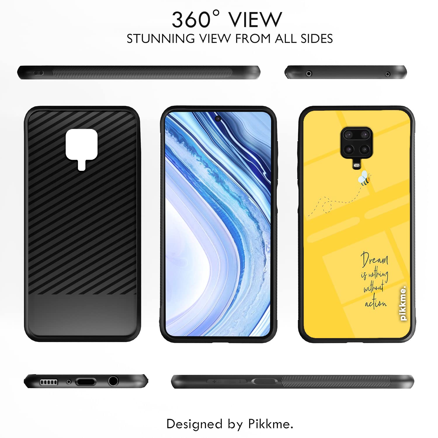 Pikkme Hybrid mobile back cover for Redmi Note 9 Pro/Note 9 Pro Max/Note 10 Lite – photo 2