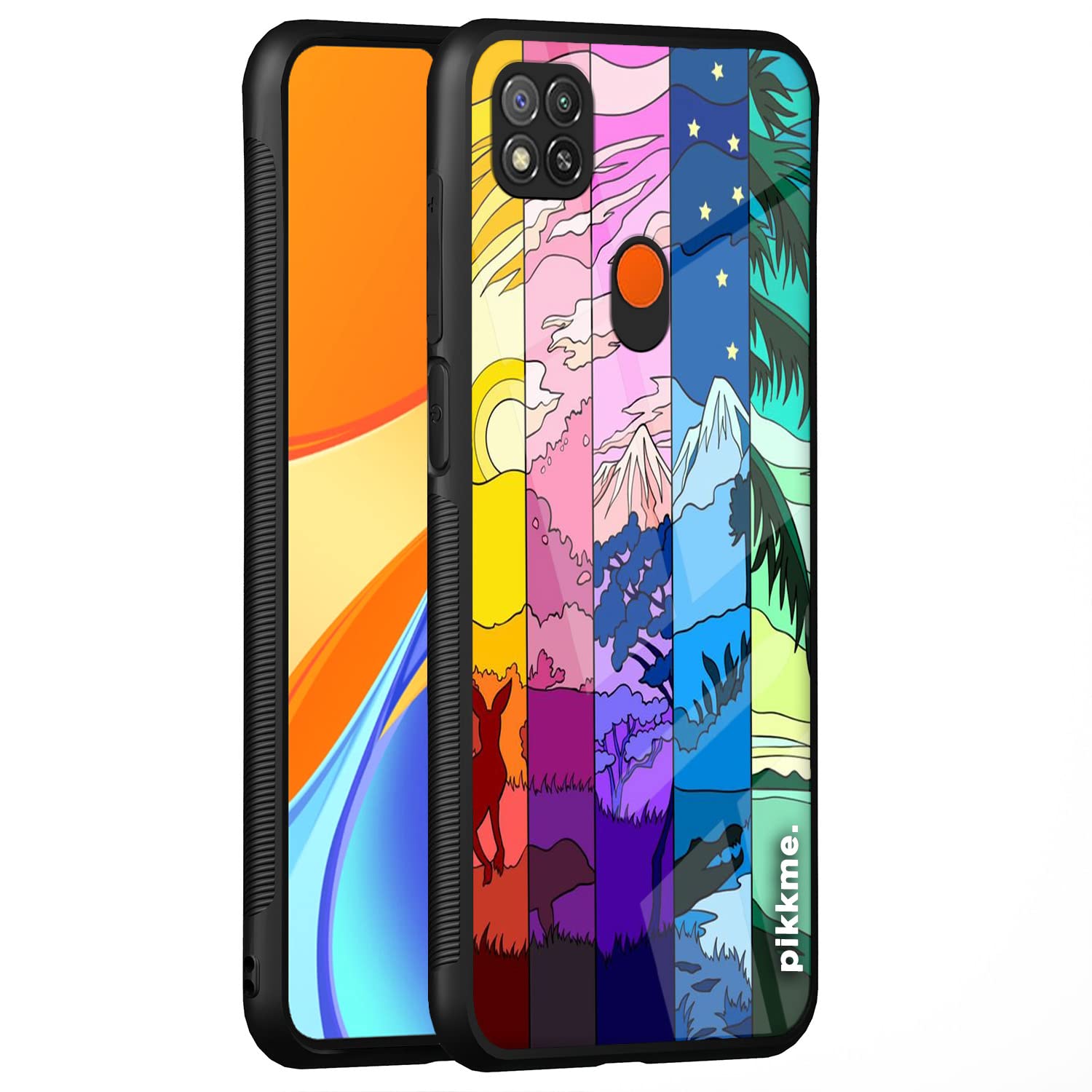 Pikkme back cover for Redmi 10A/9, Poco C31