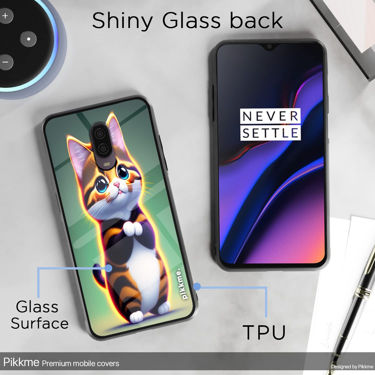 Pikkme Cat mobile cover for OnePlus 7 – photo 3