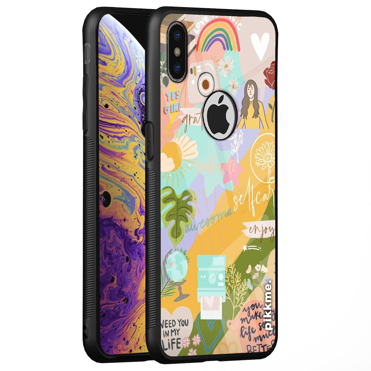 Pikkme mobile back cover for iPhone X/XS