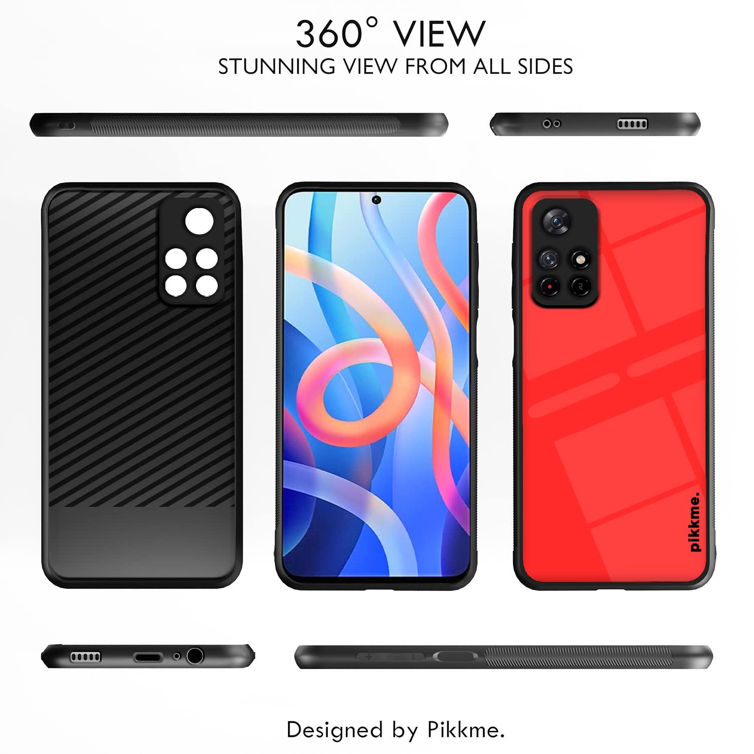 Hybrid Back cover for Redmi Note 11T/Poco M4 Pro 5G – Pikkme – photo 2