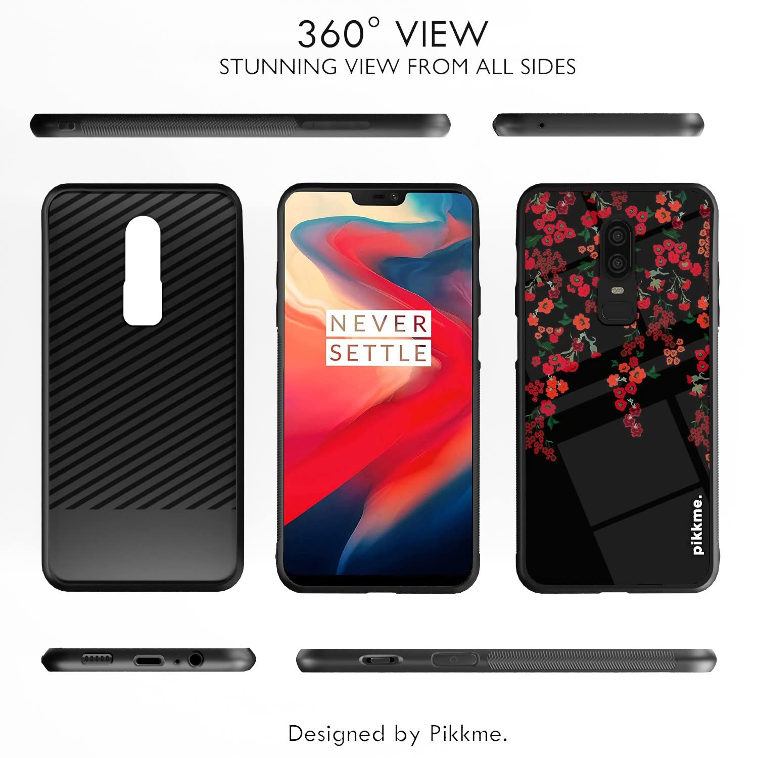 Pikkme OnePlus 6 Flower mobile cover – photo 2