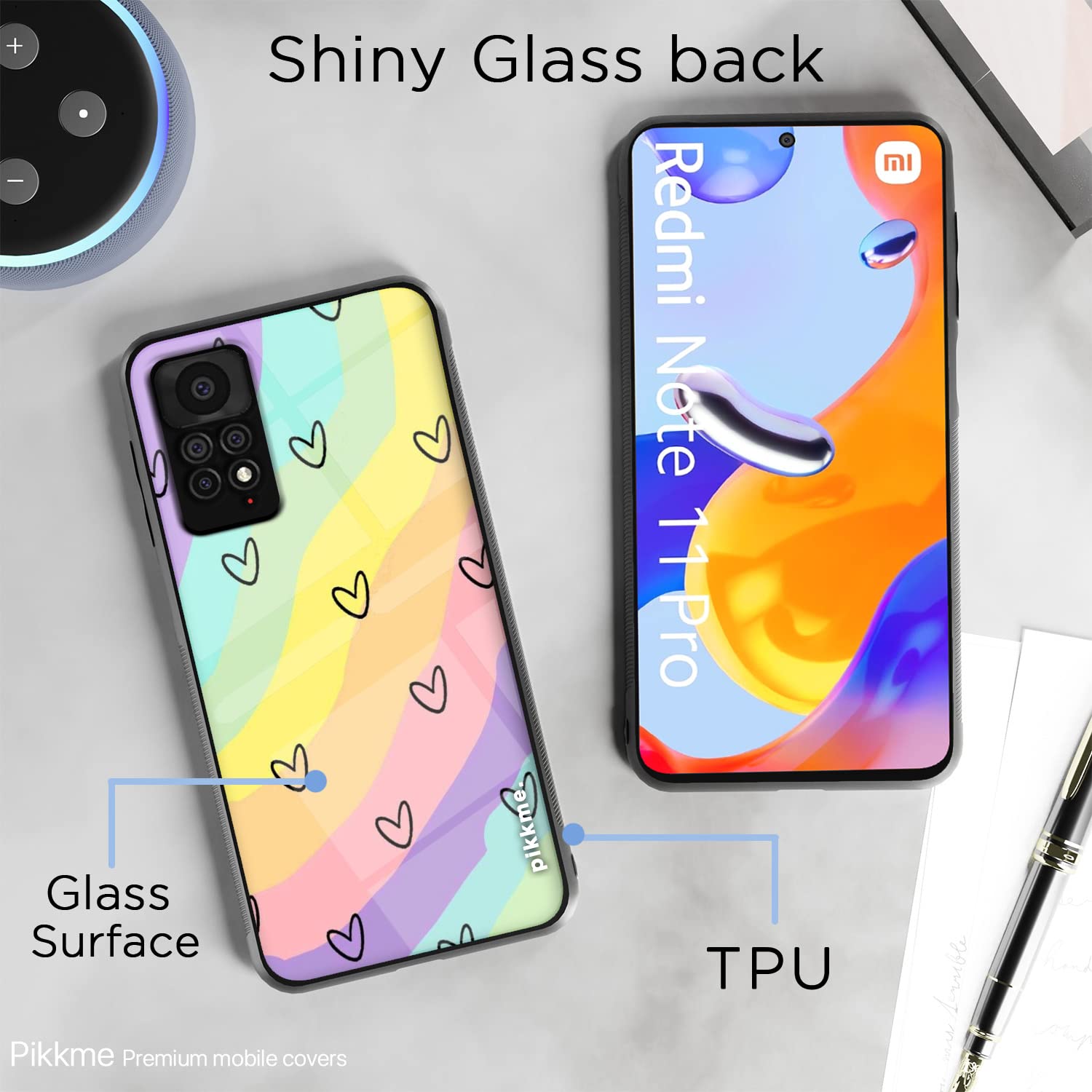 Redmi Note 11 Pro/Note 11 Pro Plus 5G Hybrid mobile cover by Pikkme – photo 3