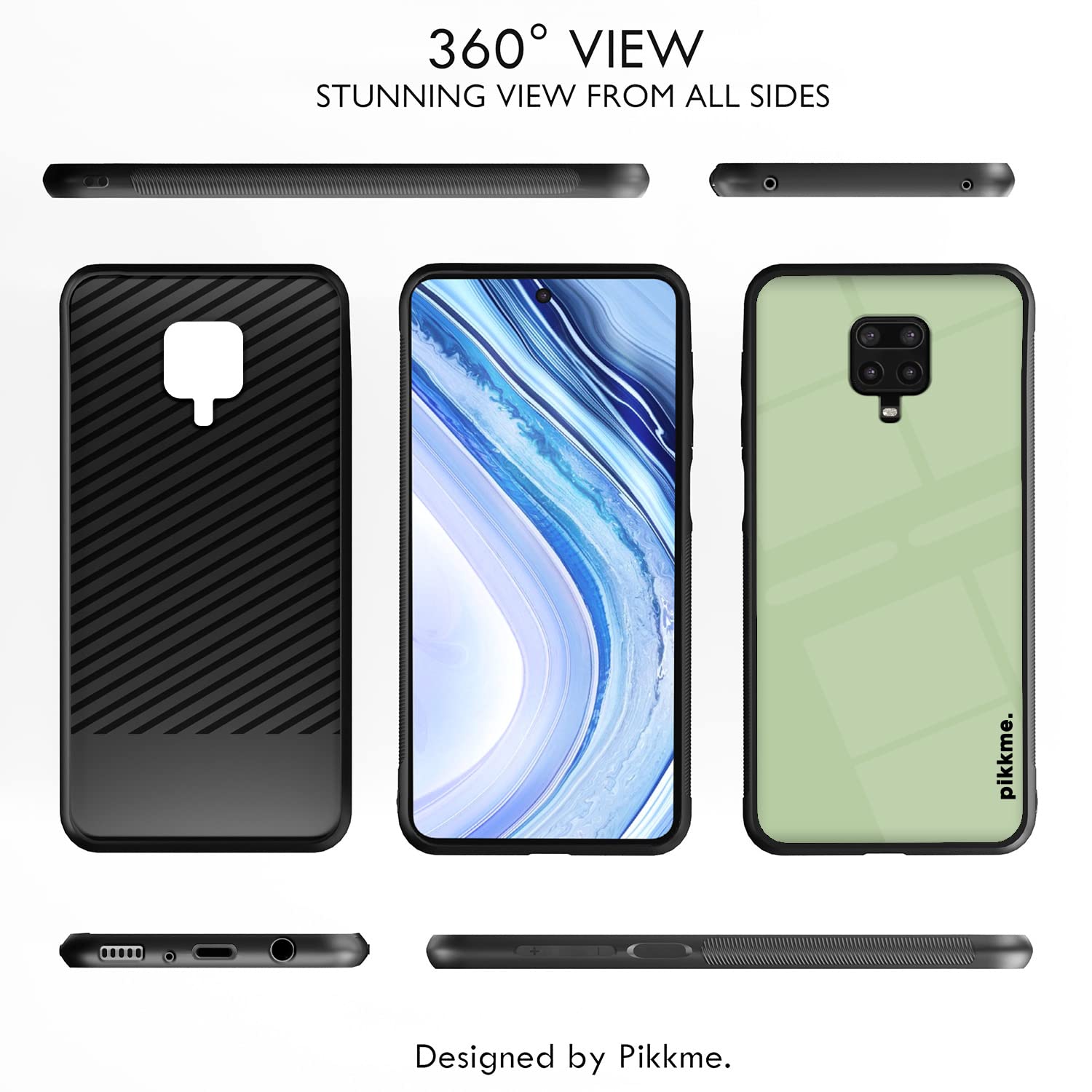 Hybrid Back cover for Redmi Note 9 Pro/Note 9 Pro Max/Note 10 Lite – Pikkme – photo 2