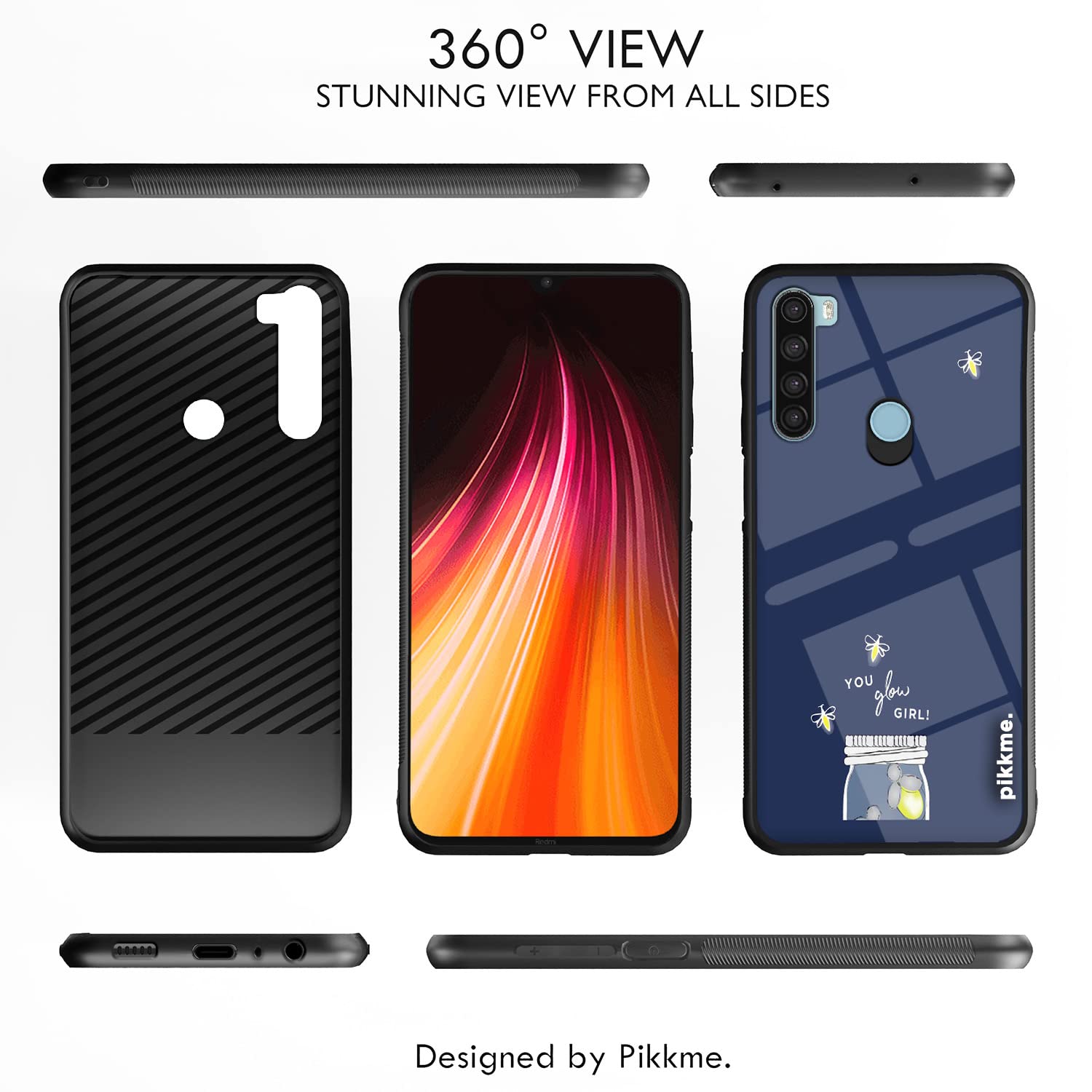 Redmi Note 8 Hybrid phone cover by Pikkme – photo 2