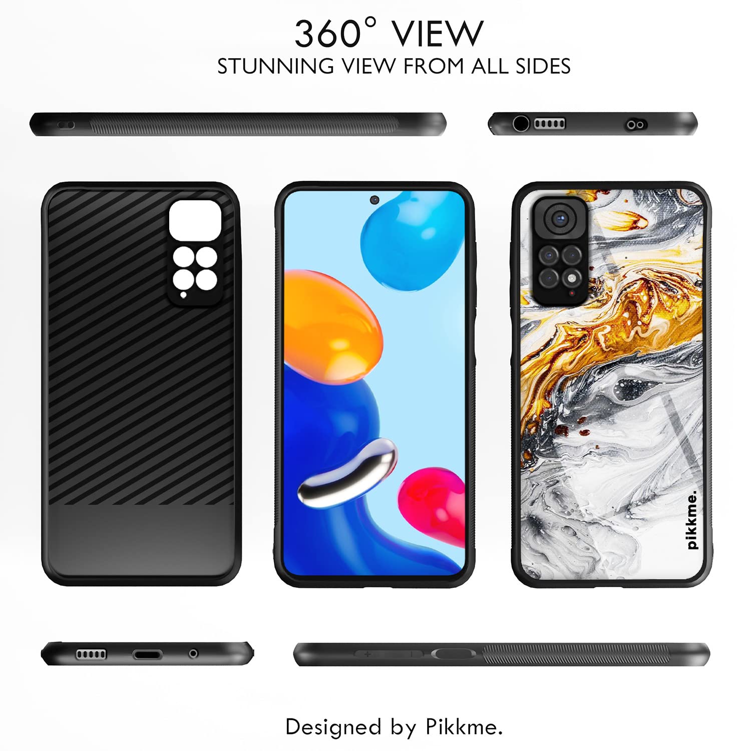Redmi Note 11/Note 11s Hybrid phone cover by Pikkme – photo 2