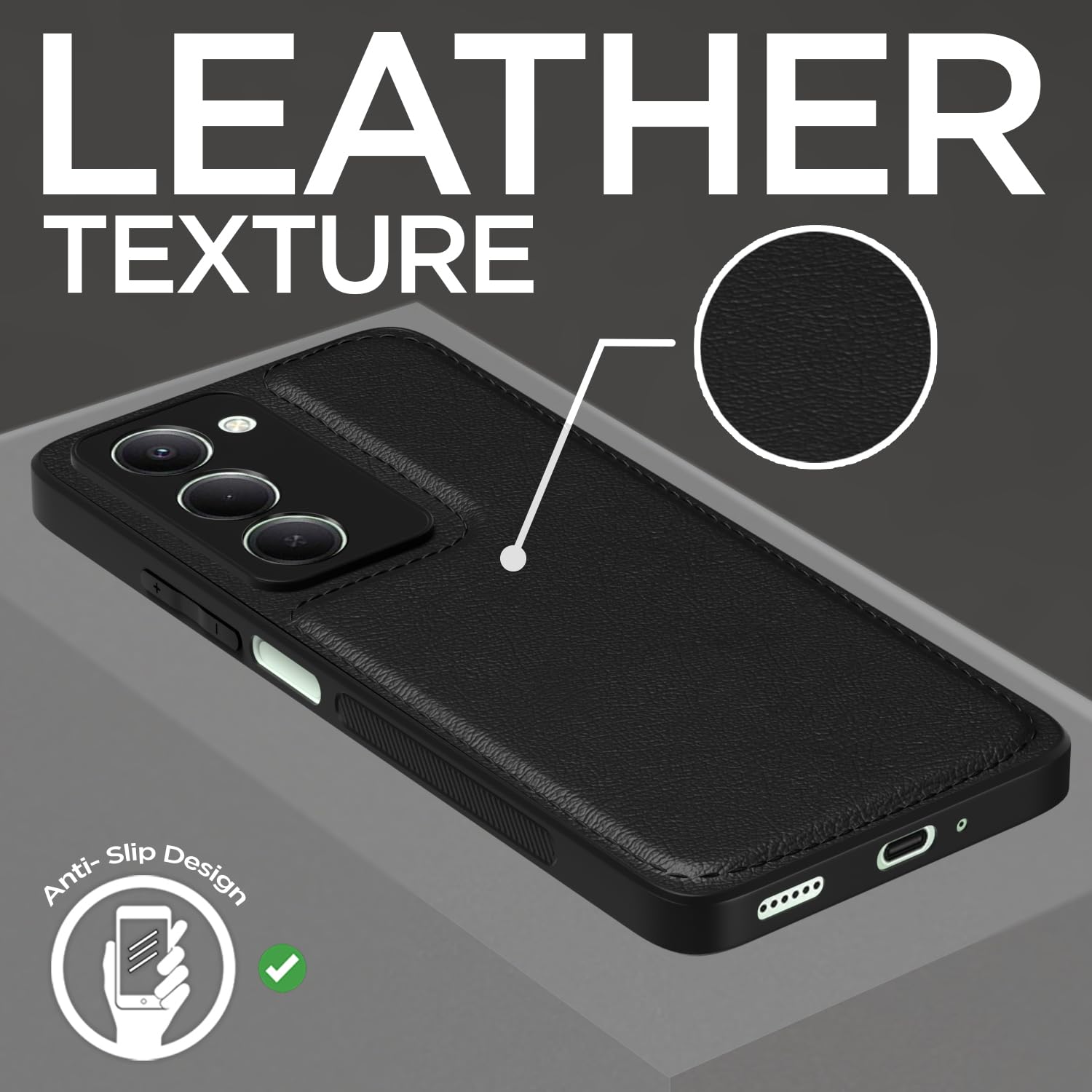 Pikkme Redmi 15 5G black mobile cover – photo 2