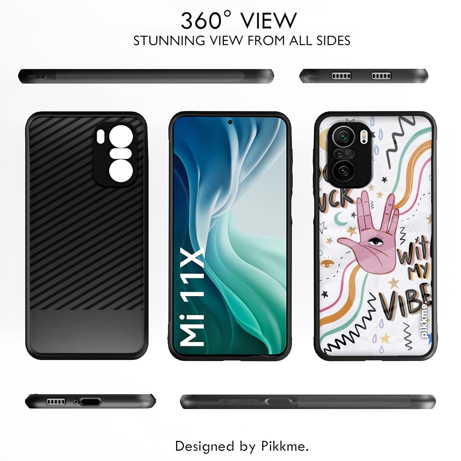 Pikkme Mi 11X/11X Pro Hybrid mobile back cover – photo 2