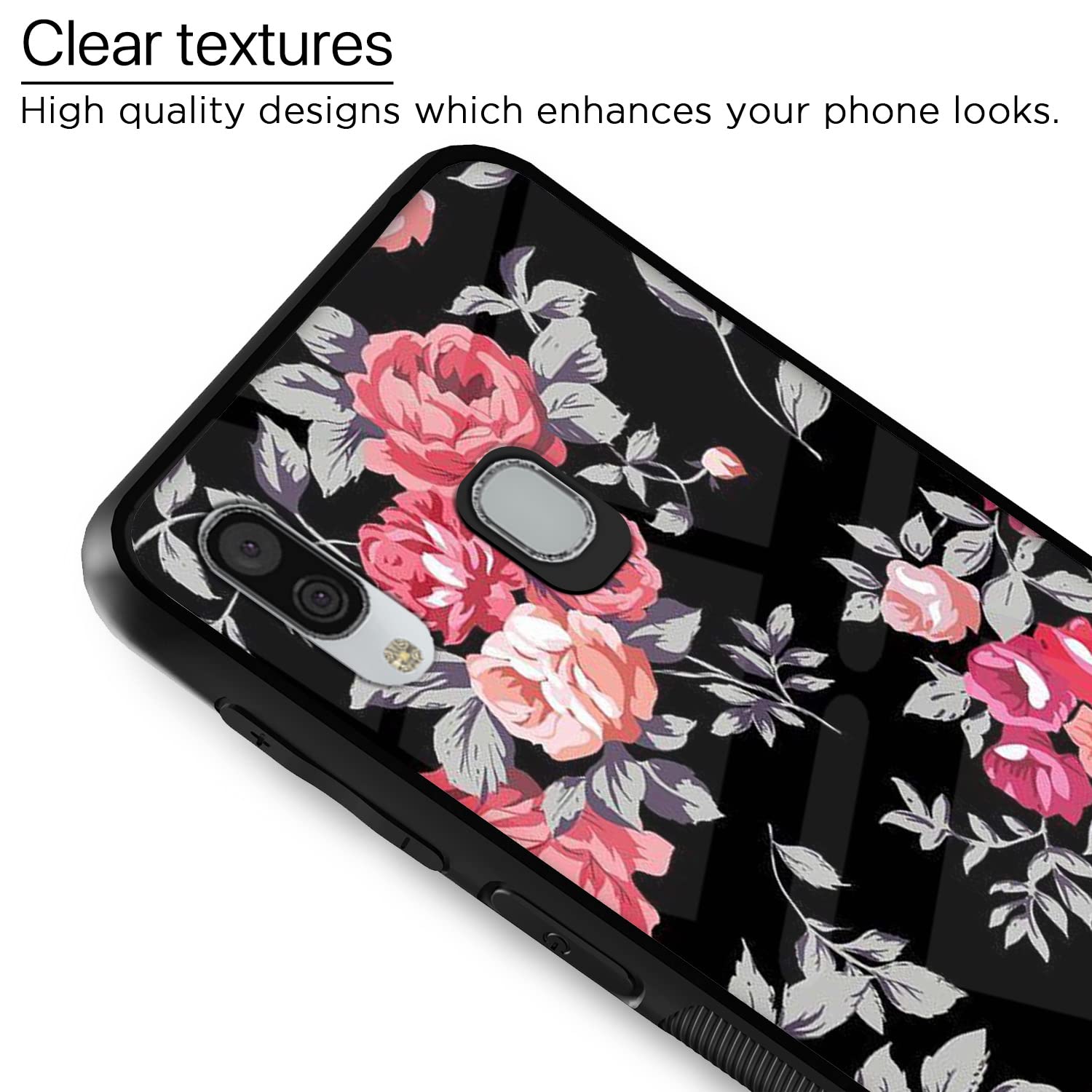 Flower Back cover for Samsung A20/A30/M10s – Pikkme – photo 4