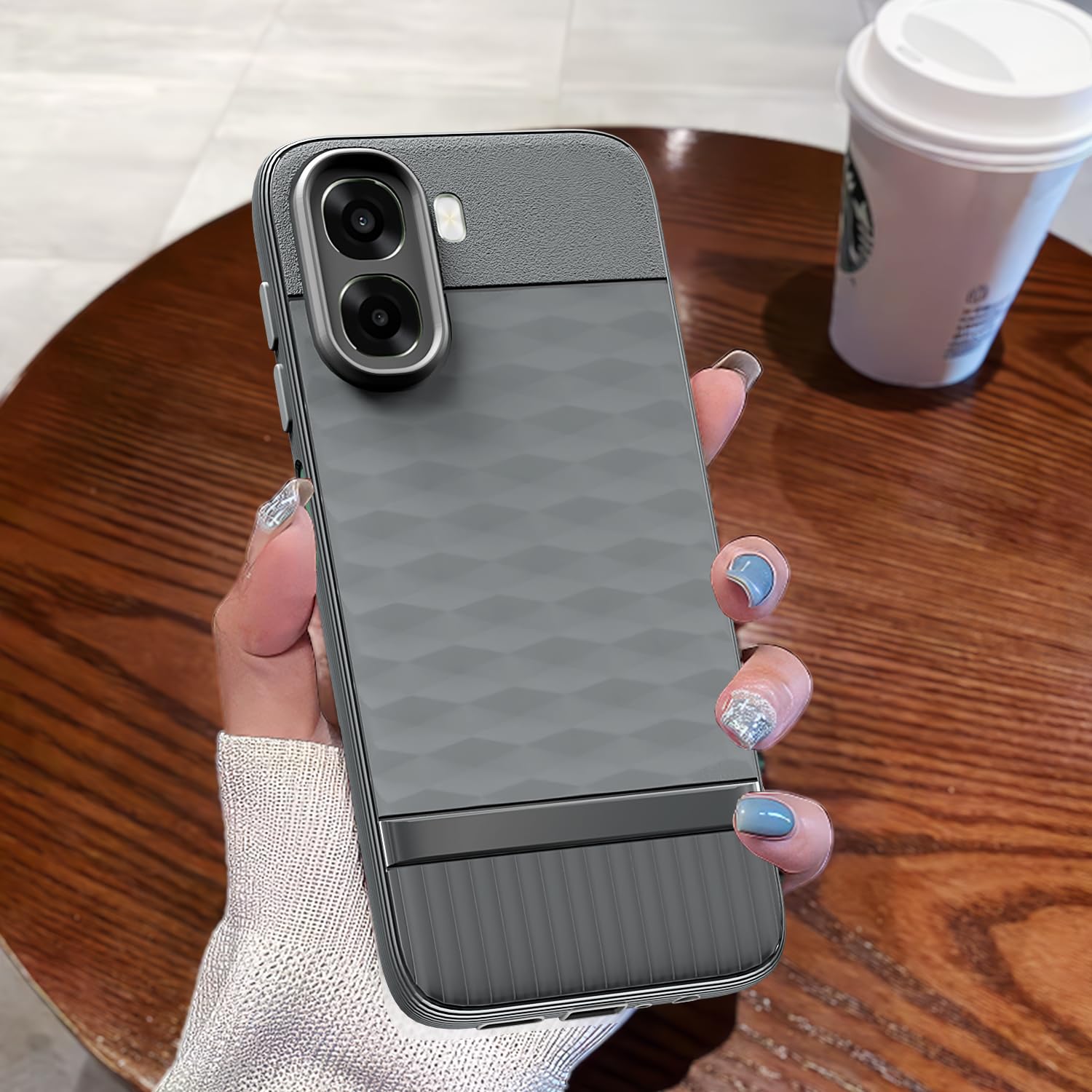 Grey Silicone back cover for Oppo A6X 5G – Pikkme – photo 7