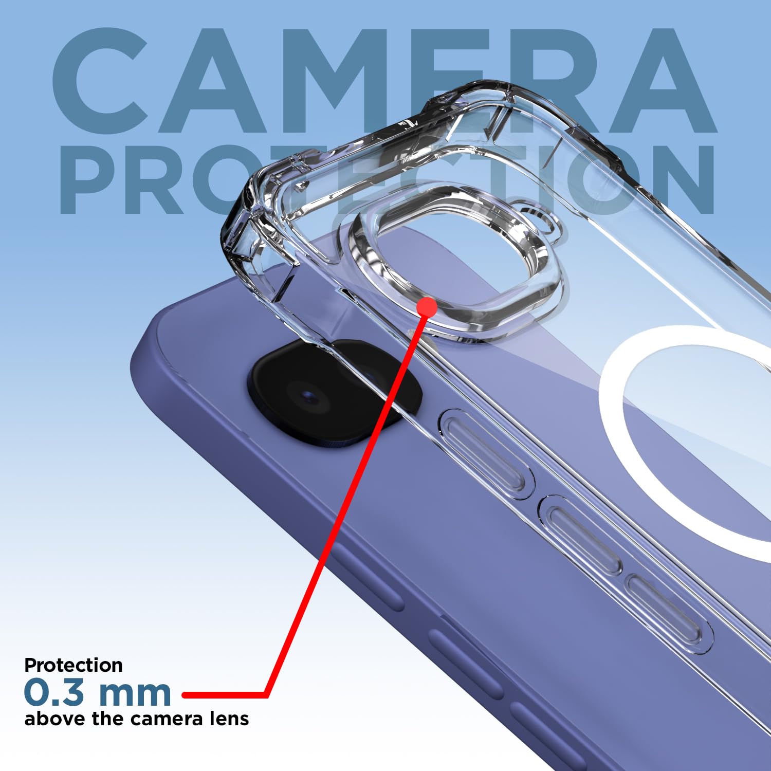 Transparent mag-safe MagSafe mobile back cover for Google Pixel 9A 5G – Pikkme – photo 5